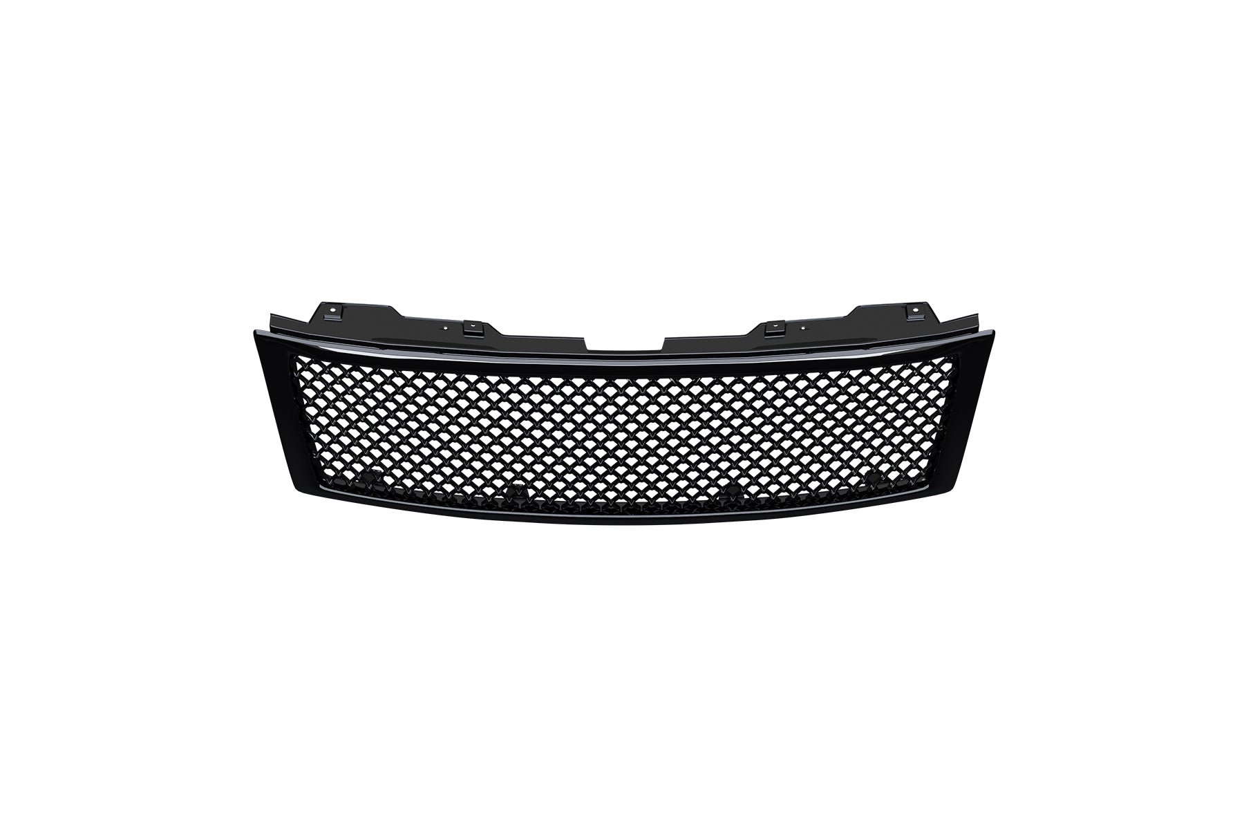 Premium ABS Gloss Black Sport Mesh Grille for Chevrolet Silverado 1500 2007-2013 | Direct Fit & UV-Resistant