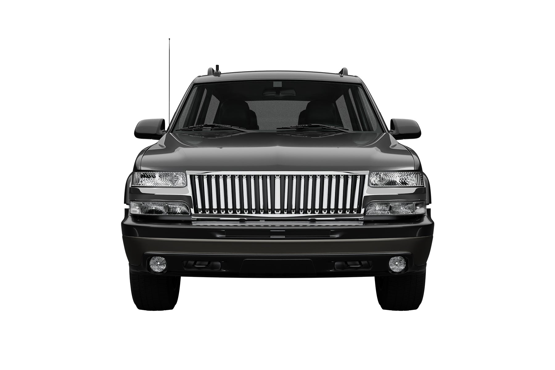 Premium ABS Chrome Vertical Front Grille for Chevrolet Silverado/Tahoe/Suburban 1999-2006 | Direct Fit & UV-Resistant