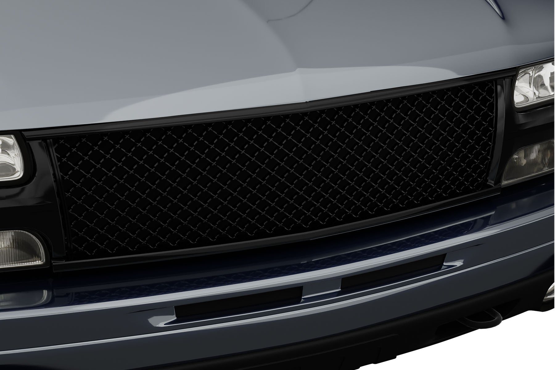 Premium ABS Gloss Black Sport Mesh Grille for Chevrolet Silverado 1500 / 2500 & Tahoe / Suburban 1999-2006 | Direct Fit & UV-Resistant