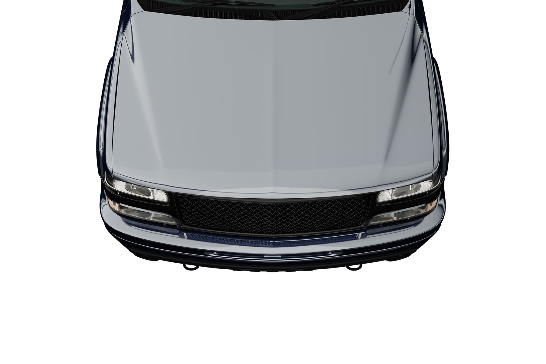 Premium ABS Gloss Black Sport Mesh Grille for Chevrolet Silverado 1500 / 2500 & Tahoe / Suburban 1999-2006 | Direct Fit & UV-Resistant