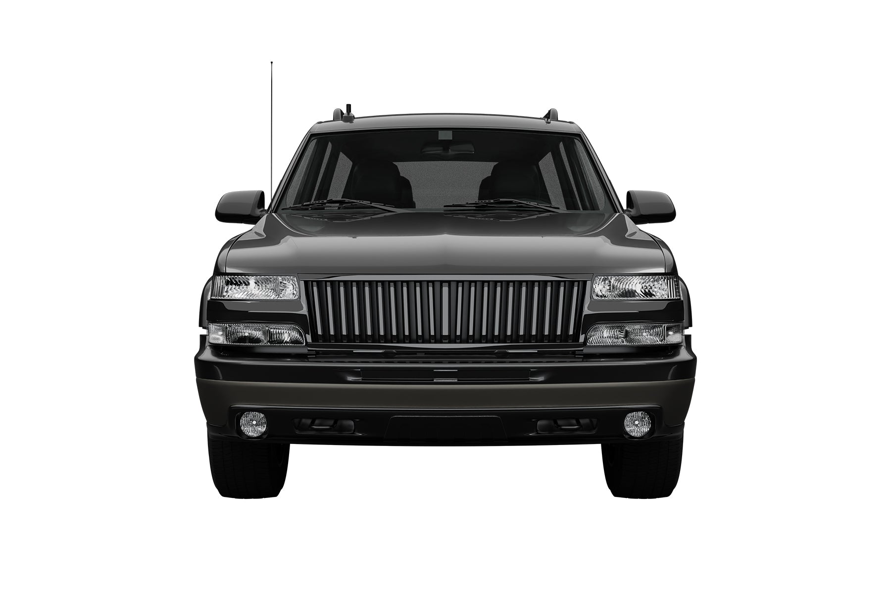 Premium ABS Gloss Black Vertical Grille for Chevrolet Silverado/Tahoe/Suburban 1999-2006 | Direct Fit & UV-Resistant