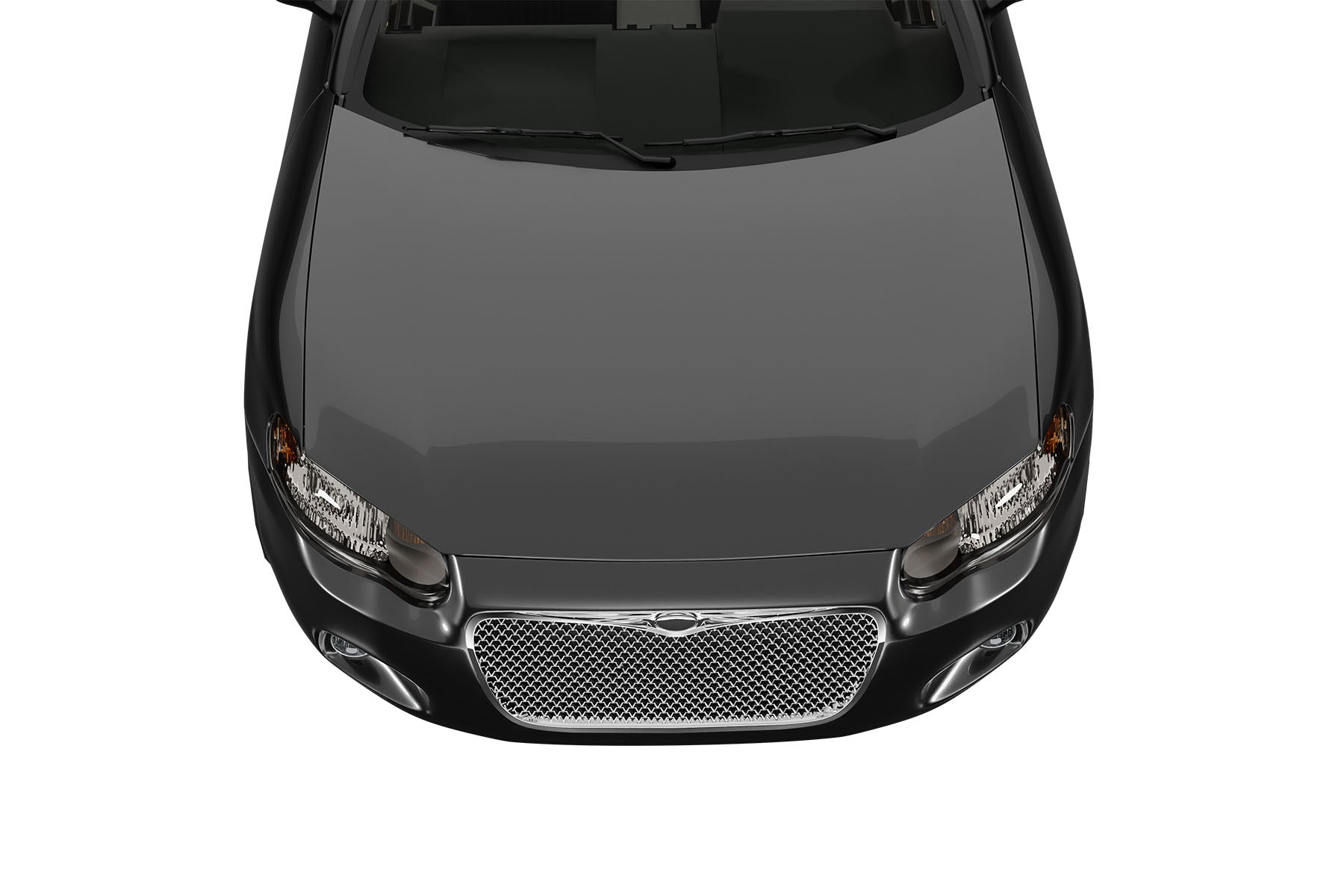 Premium ABS Chrome Luxury Sport Mesh Grille for Chrysler Sebring 2004-2006 | Direct Fit & UV-Resistant