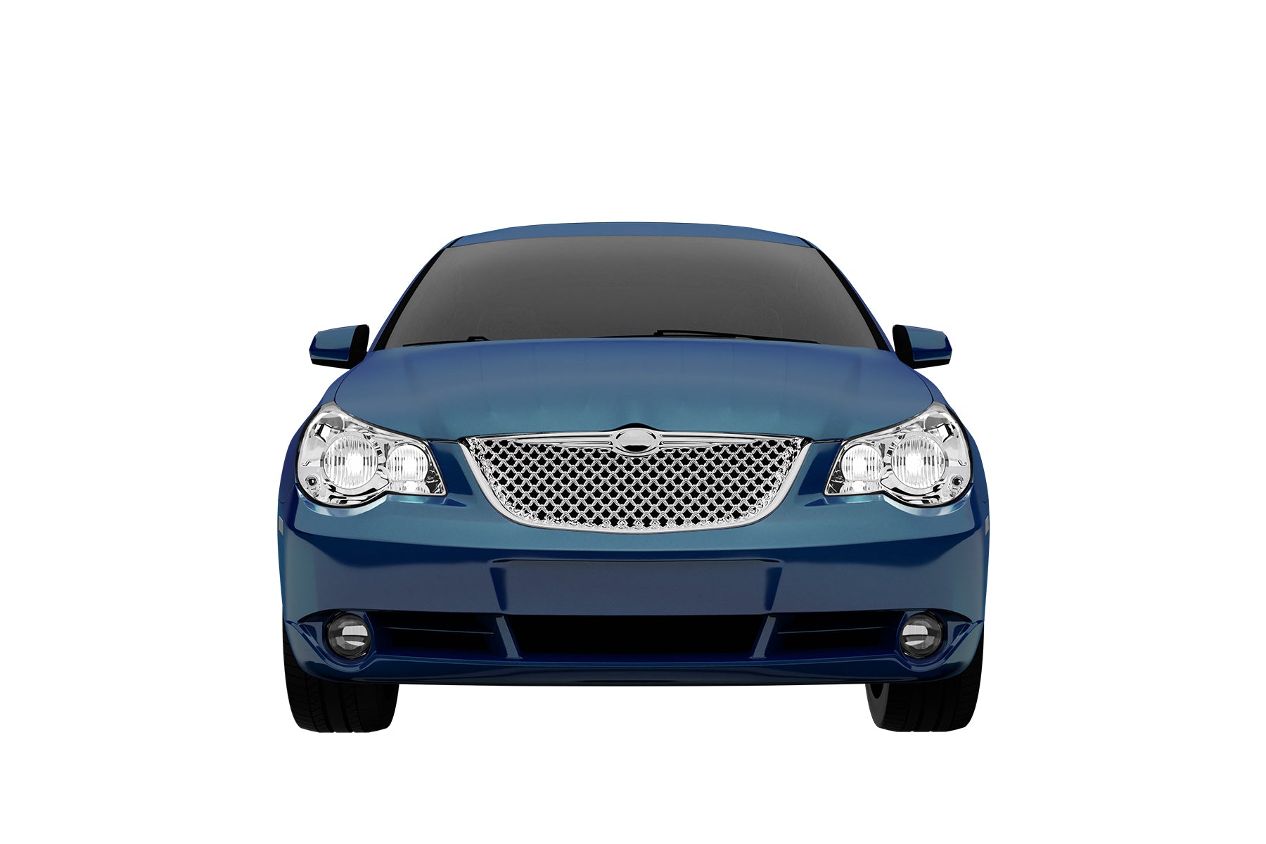 Premium ABS Chrome Sport Mesh Grille for Chrysler Sebring 2007-2010 | Direct Fit & UV-Resistant