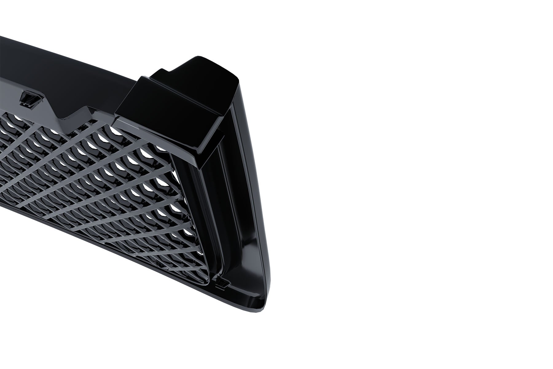 Premium ABS Gloss Black Sport Mesh Grille for Chevrolet Trailblazer 2006-2009 | Direct Fit & UV-Resistant
