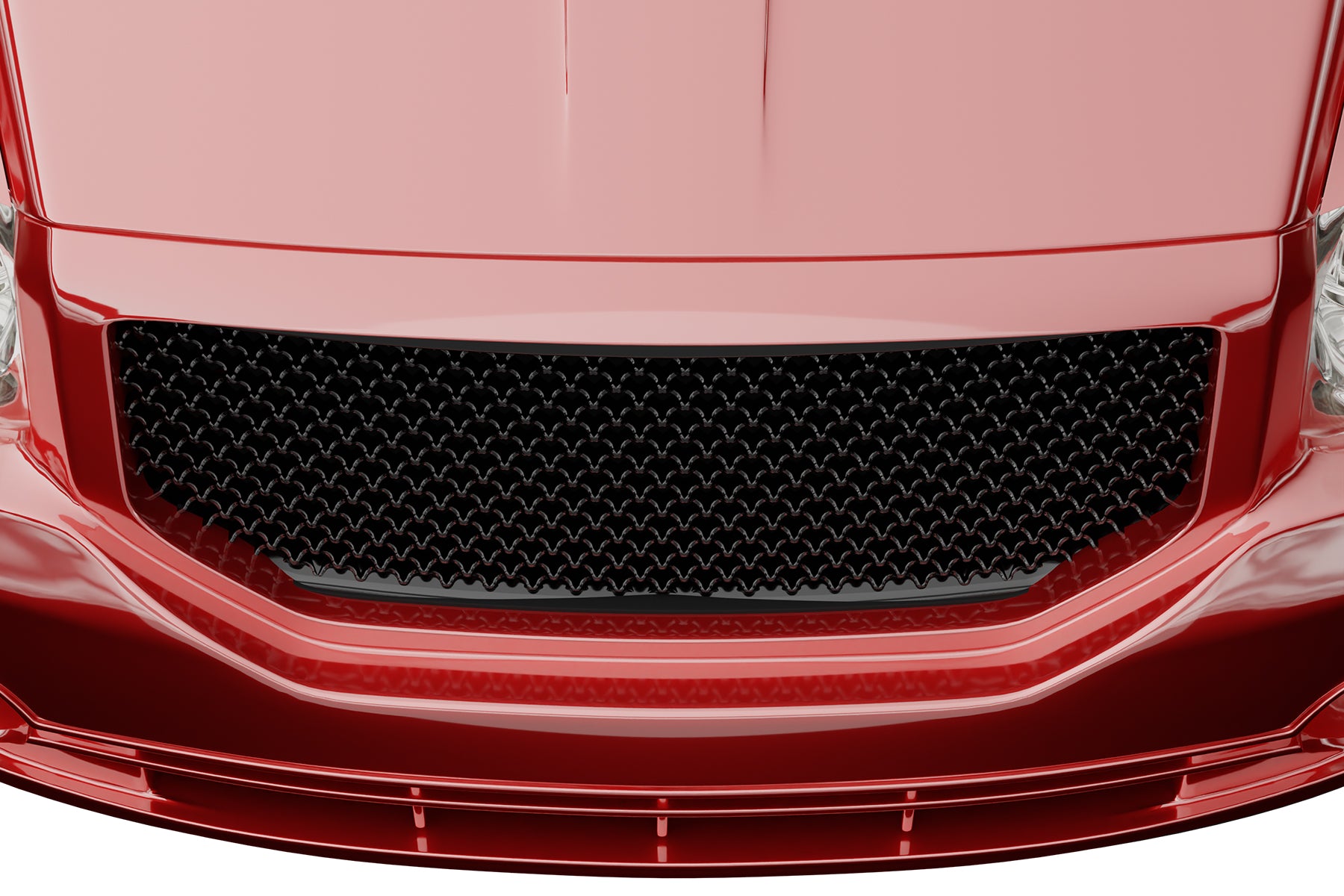 Premium ABS Gloss Black Sport Mesh Grille for Dodge Caliber 2007-2012 | Direct Fit & UV-Resistant