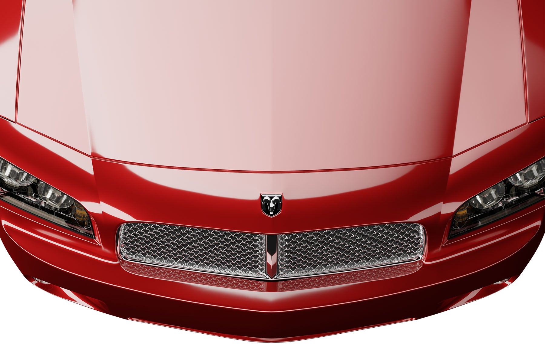 Premium ABS Chrome Sport Mesh Grille for 2006-2010 Dodge Charger | Direct Fit & UV-Resistant