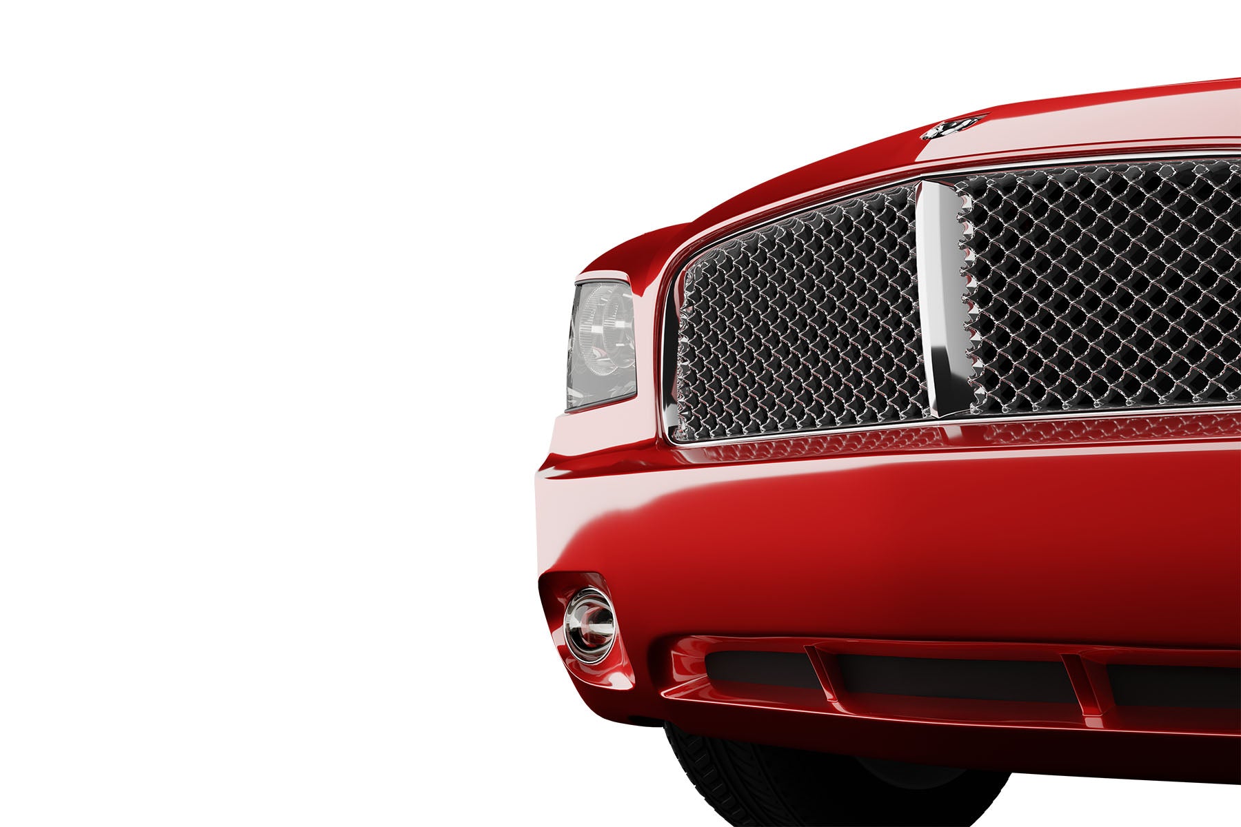 Premium ABS Chrome Sport Mesh Grille for 2006-2010 Dodge Charger | Direct Fit & UV-Resistant
