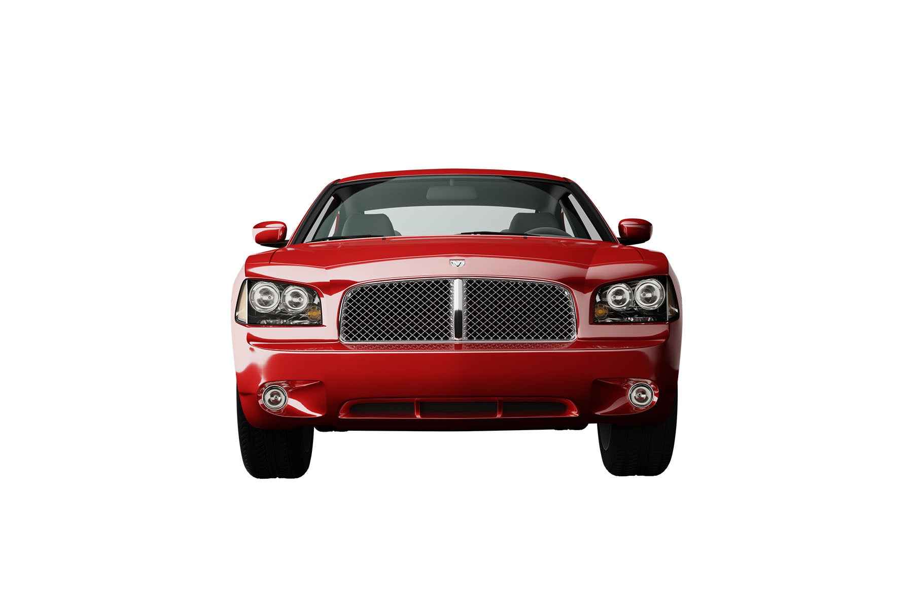 Premium ABS Chrome Sport Mesh Grille for 2006-2010 Dodge Charger | Direct Fit & UV-Resistant