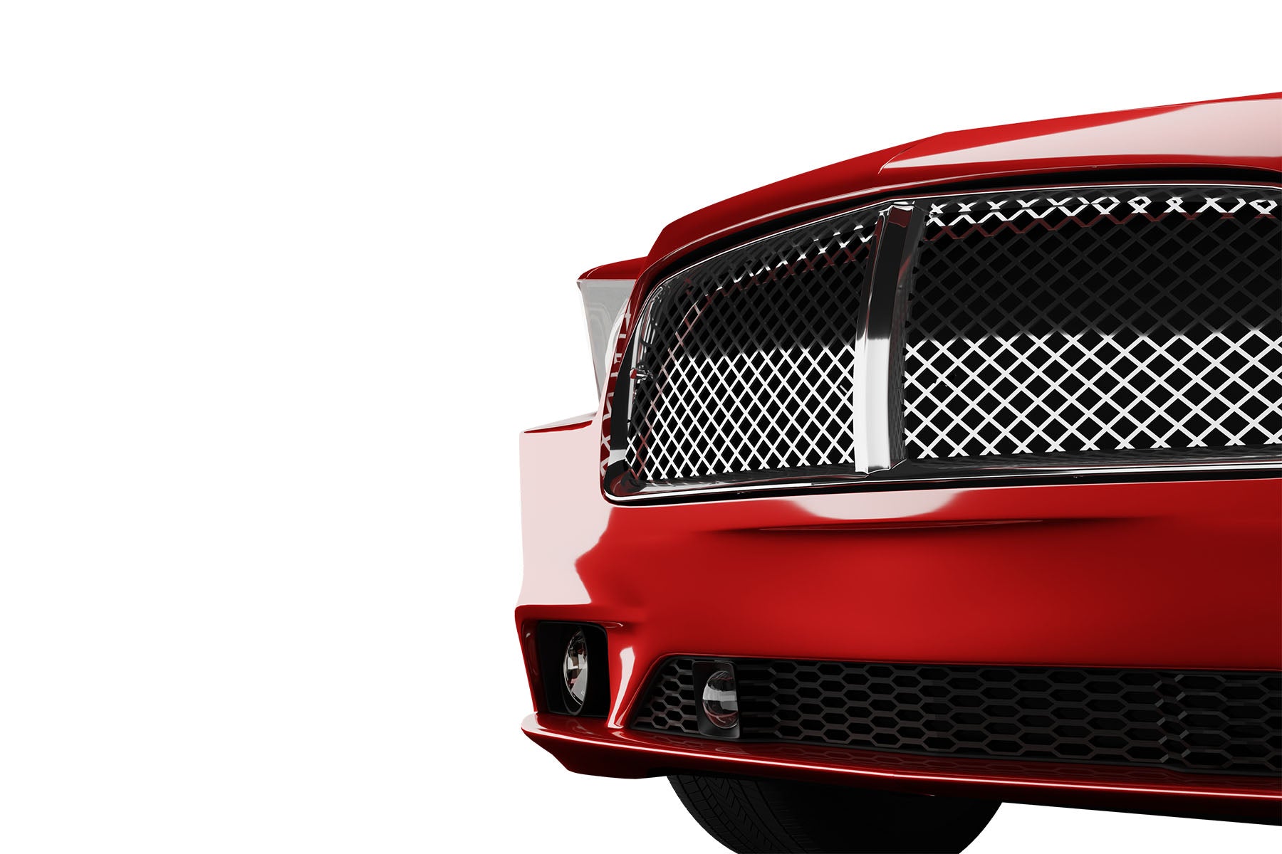 Premium ABS Chrome Luxury Sport Mesh Grille for Dodge Charger 2011-2014 | Direct Fit & UV-Resistant