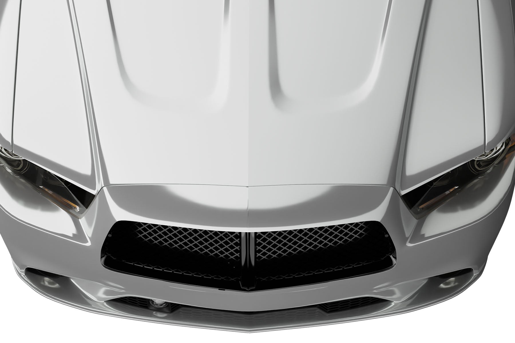 Premium ABS Glossy Black Sport Mesh Grille for Dodge Charger 2011-2014 | Direct Fit & UV-Resistant
