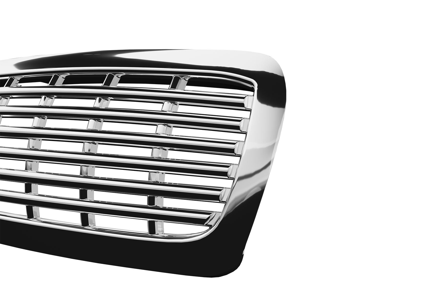 Premium ABS Chrome Horizontal Grille for Dodge Dakota/Durango 1997-2004 | Direct Fit & UV-Resistant