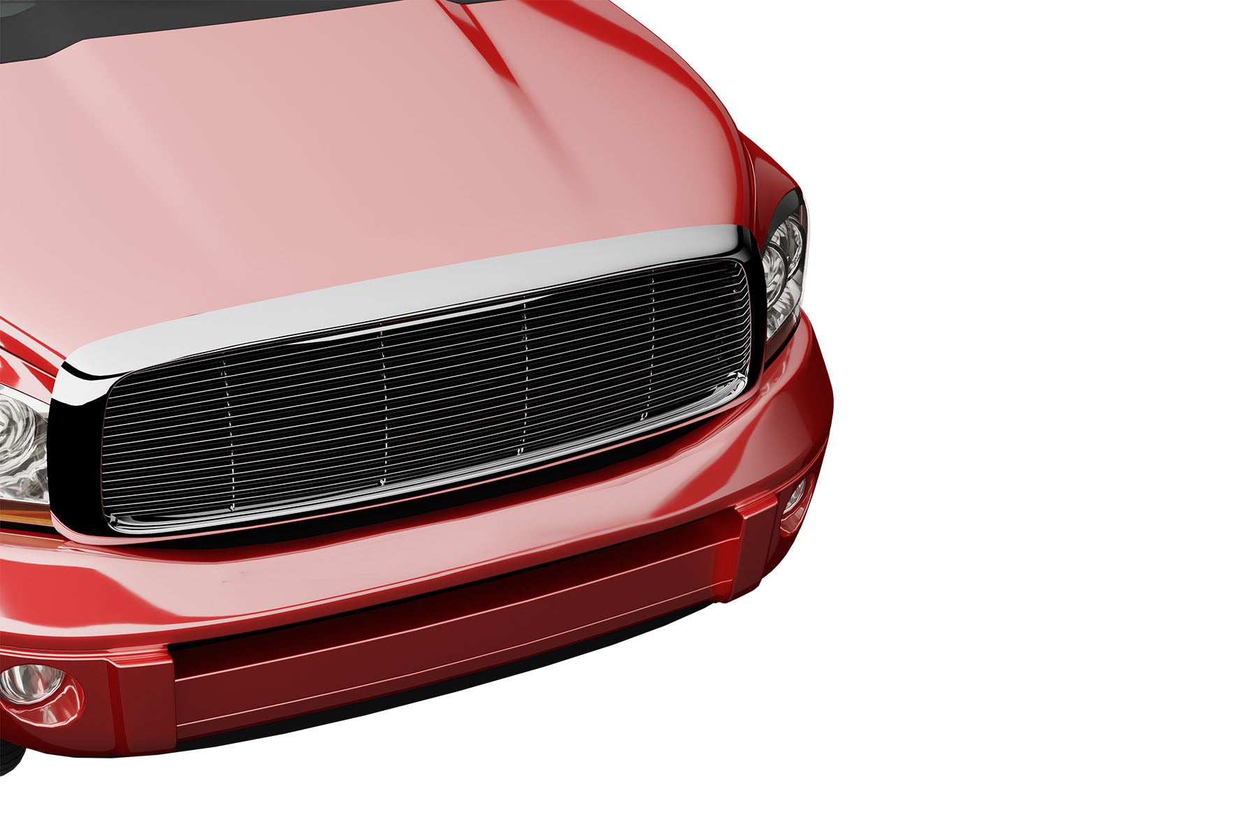 Premium ABS Chrome Horizontal Grille for Dodge Ram 2002-2005 | Direct Fit & UV-Resistant