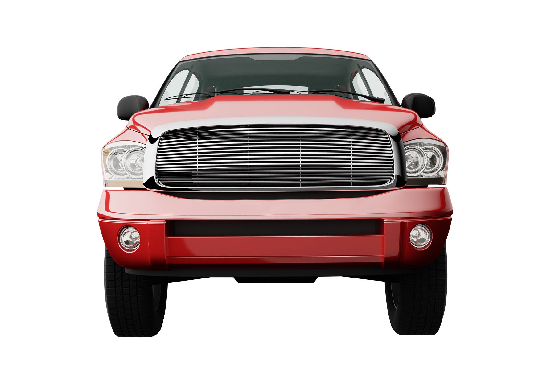 Premium ABS Chrome Horizontal Grille for Dodge Ram 2002-2005 | Direct Fit & UV-Resistant