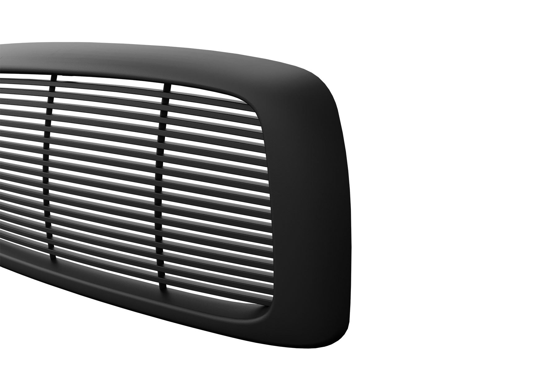 Premium ABS Matte Black Horizontal Grille for Dodge Ram 2002-2005 | Direct Fit & UV-Resistant