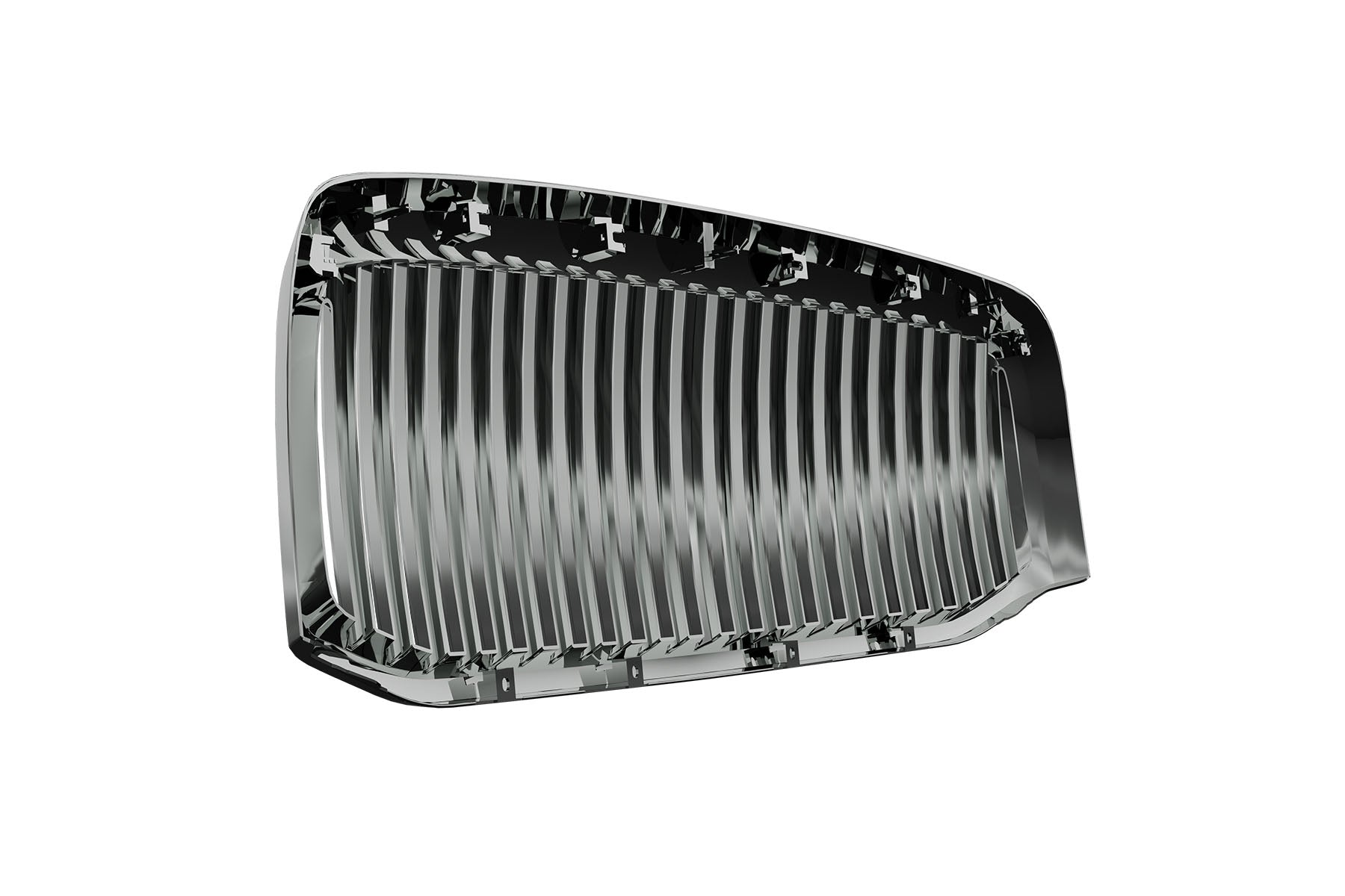 Premium ABS Chrome Vertical Front Grille for Dodge Ram 2006-2009 | Direct Fit & UV-Resistant