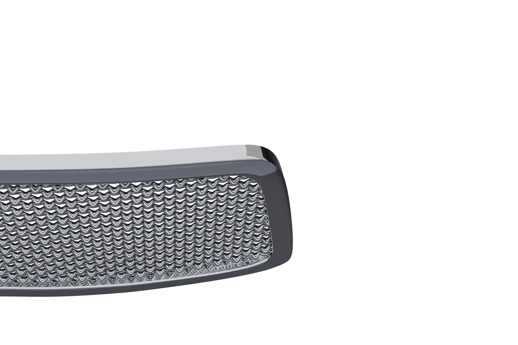 Premium ABS Chrome Sport Mesh Grille for 2009-2012 Dodge Ram 1500 | Direct Fit & UV-Resistant