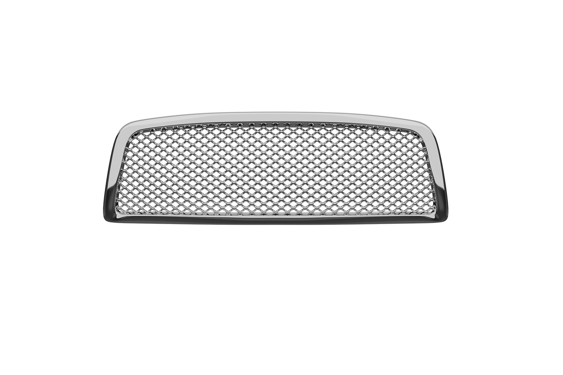 Premium ABS Chrome Sport Mesh Grille for 2009-2012 Dodge Ram 1500 | Direct Fit & UV-Resistant
