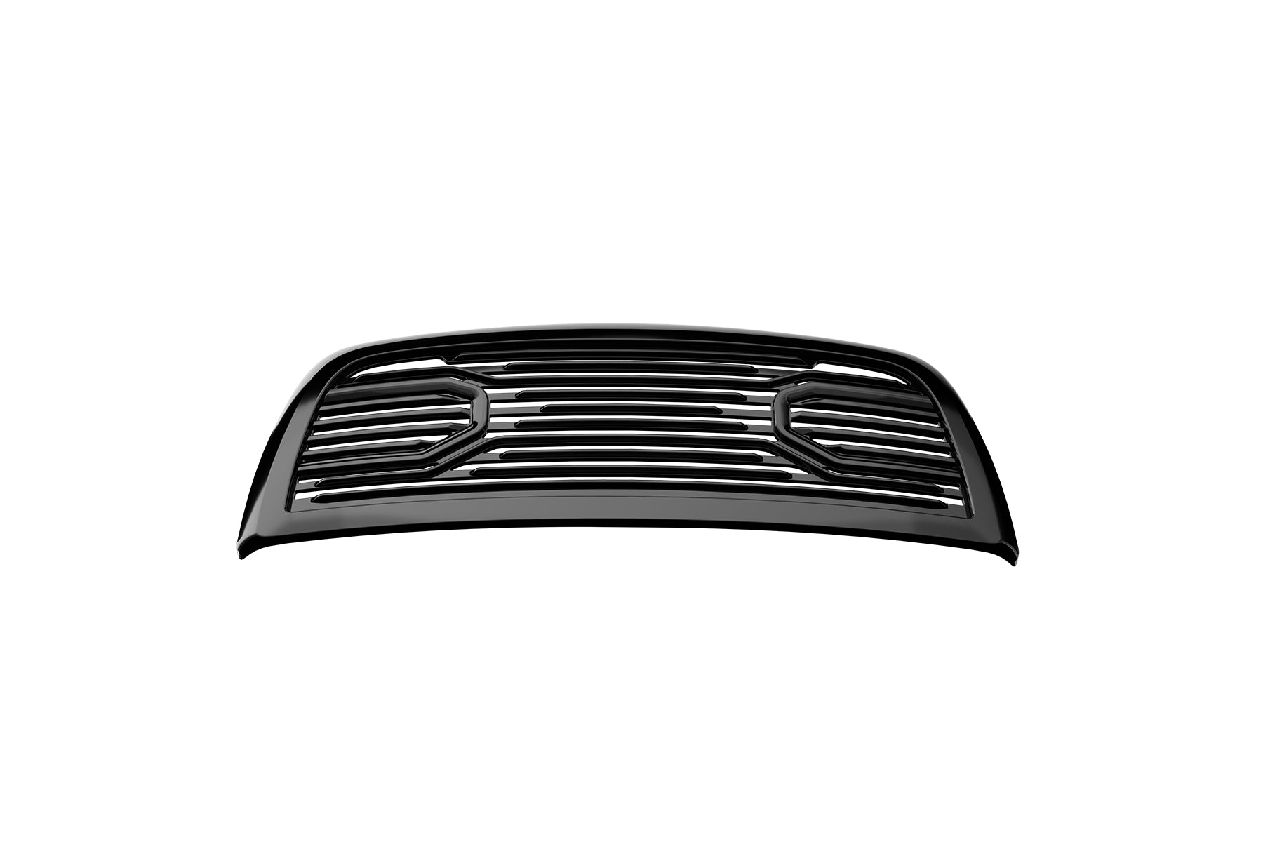 Premium ABS Gloss Black Big Horn Grille for Dodge Ram 2500/3500/4500/5500 2010-2018 | Direct Fit & UV-Resistant