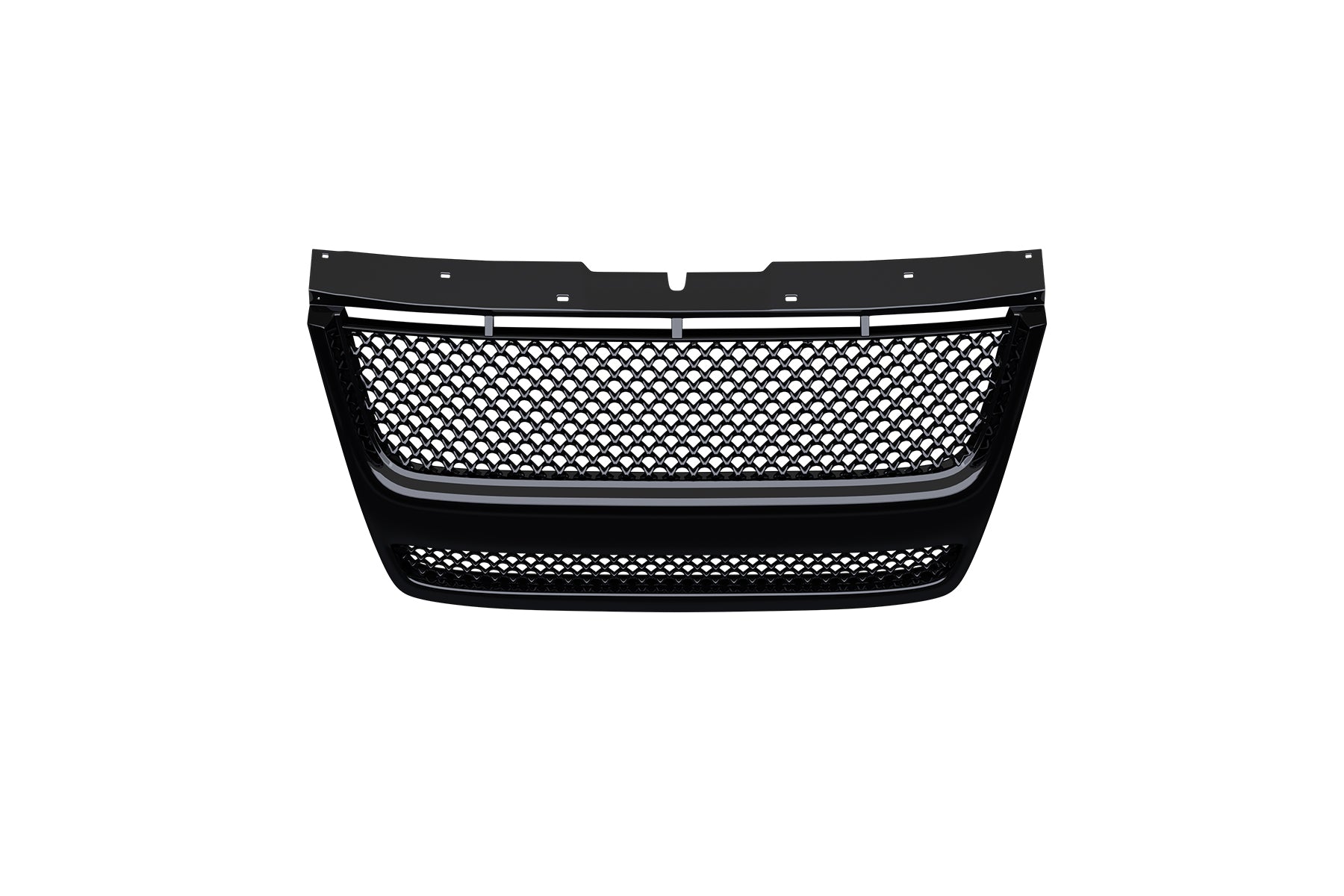 Premium ABS Gloss Black Sport Mesh Grille for Ford Explorer Sport Trac 2007-2010 | Direct Fit & UV-Resistant