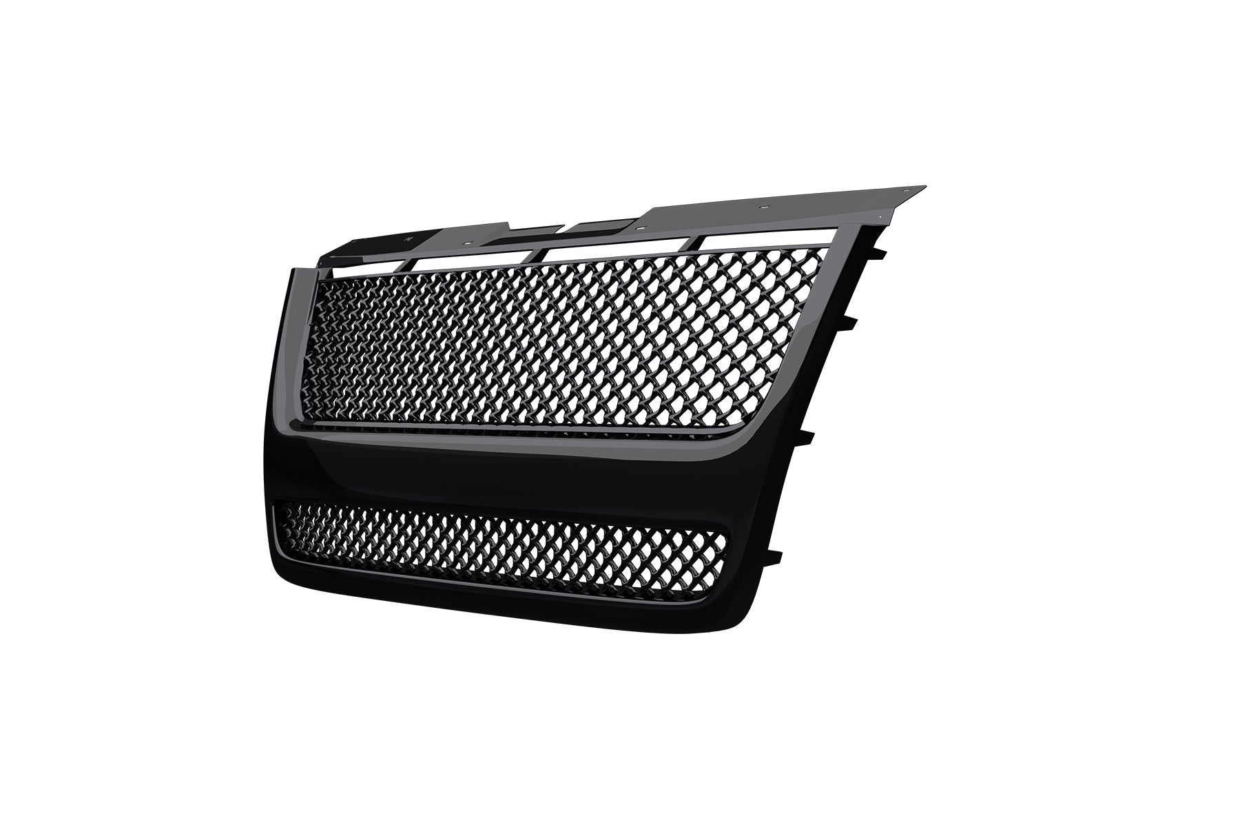 Premium ABS Gloss Black Sport Mesh Grille for Ford Explorer Sport Trac 2007-2010 | Direct Fit & UV-Resistant