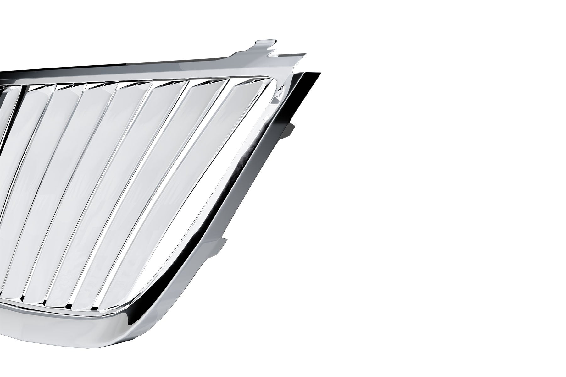Premium ABS Chrome Vertical Front Hood Grille for Ford Expedition 2003-2006 | Direct Fit & UV-Resistant
