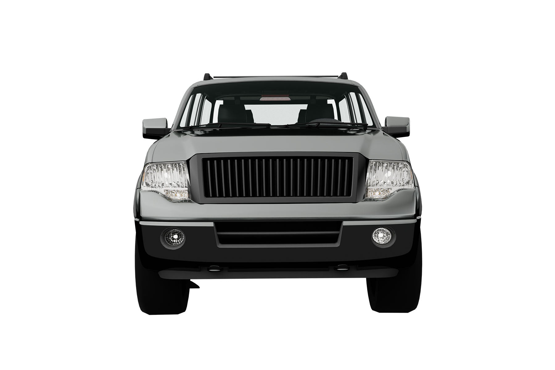 Premium ABS Gloss Black Vertical Grille for Ford Expedition 2007-2014 | Direct Fit & UV-Resistant