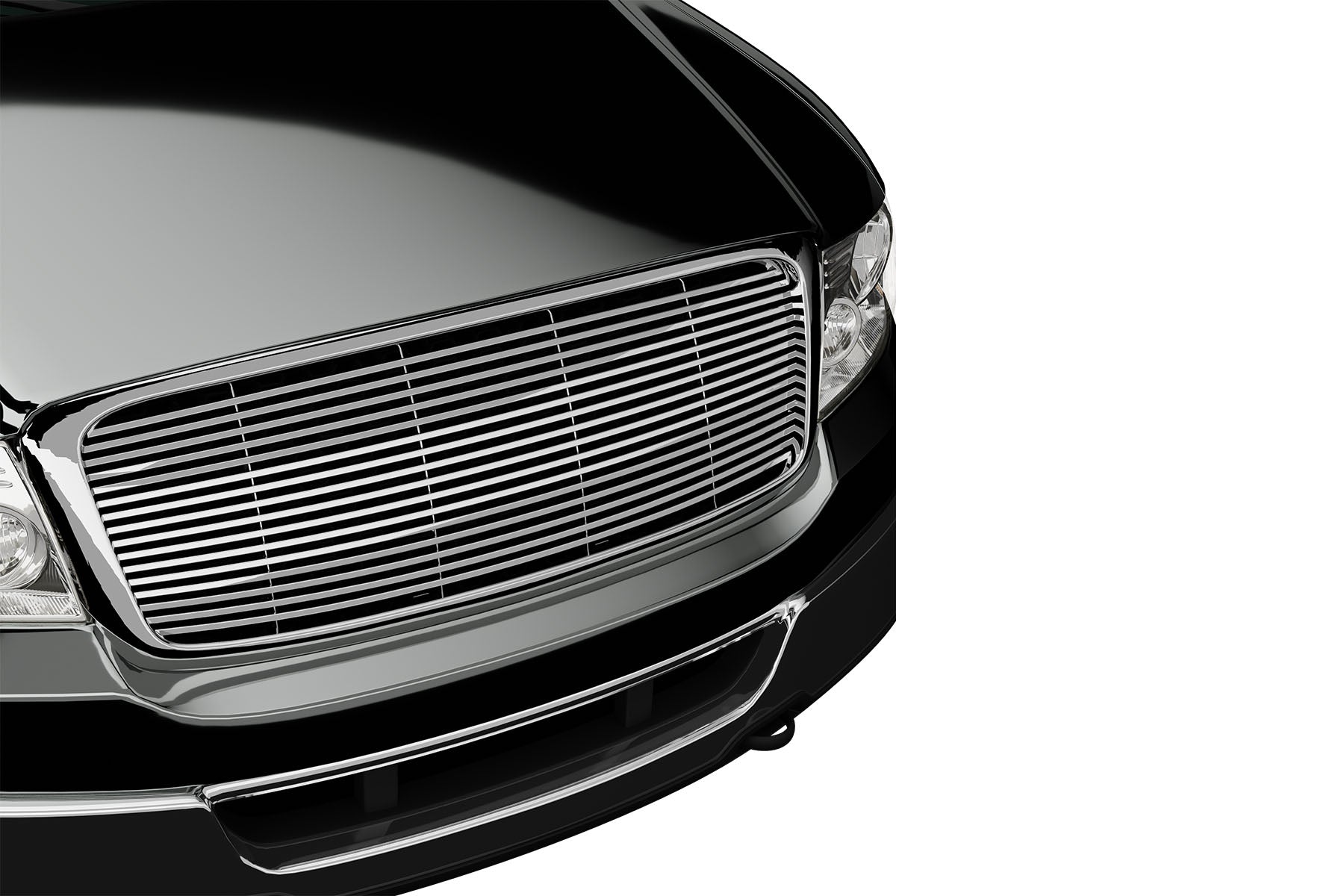 Premium ABS Chrome Horizontal Grille for Ford F-150 2004-2008 | Direct Fit & UV-Resistant