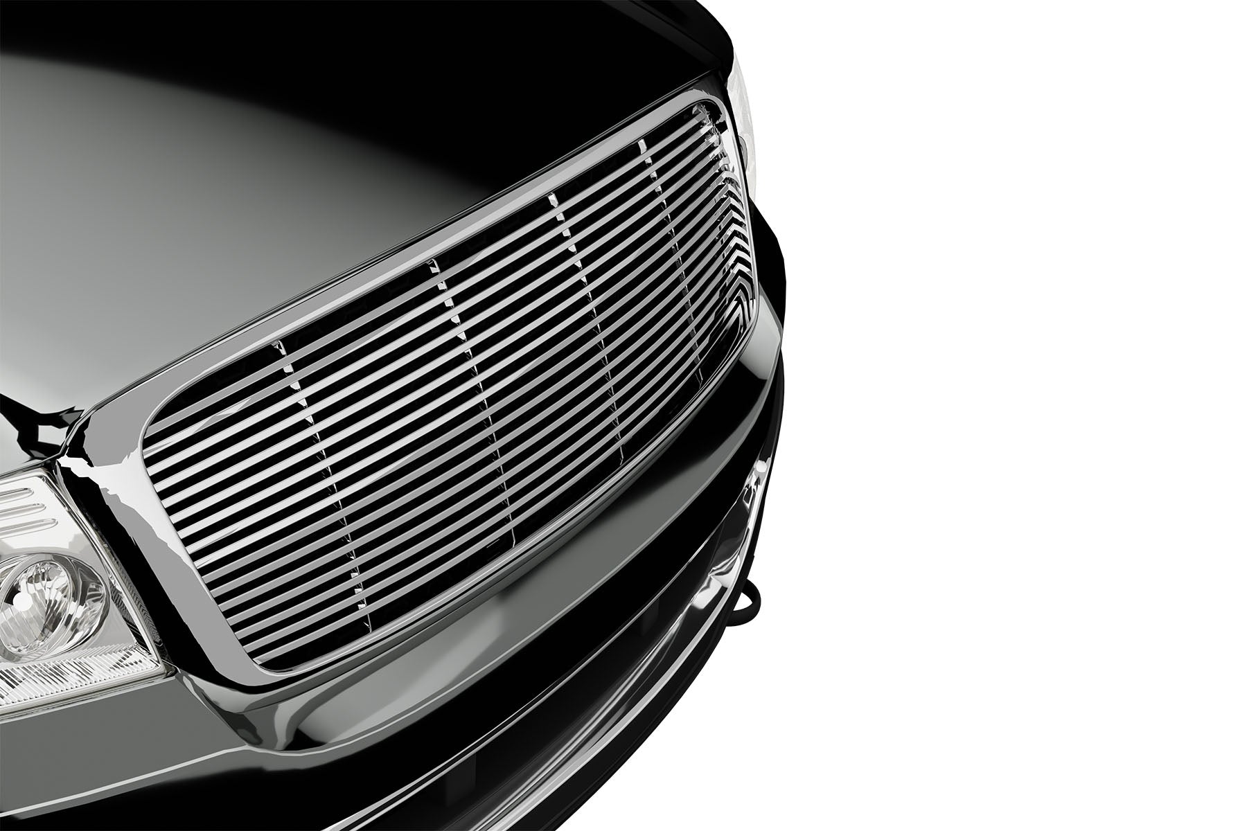 Premium ABS Chrome Horizontal Grille for Ford F-150 2004-2008 | Direct Fit & UV-Resistant