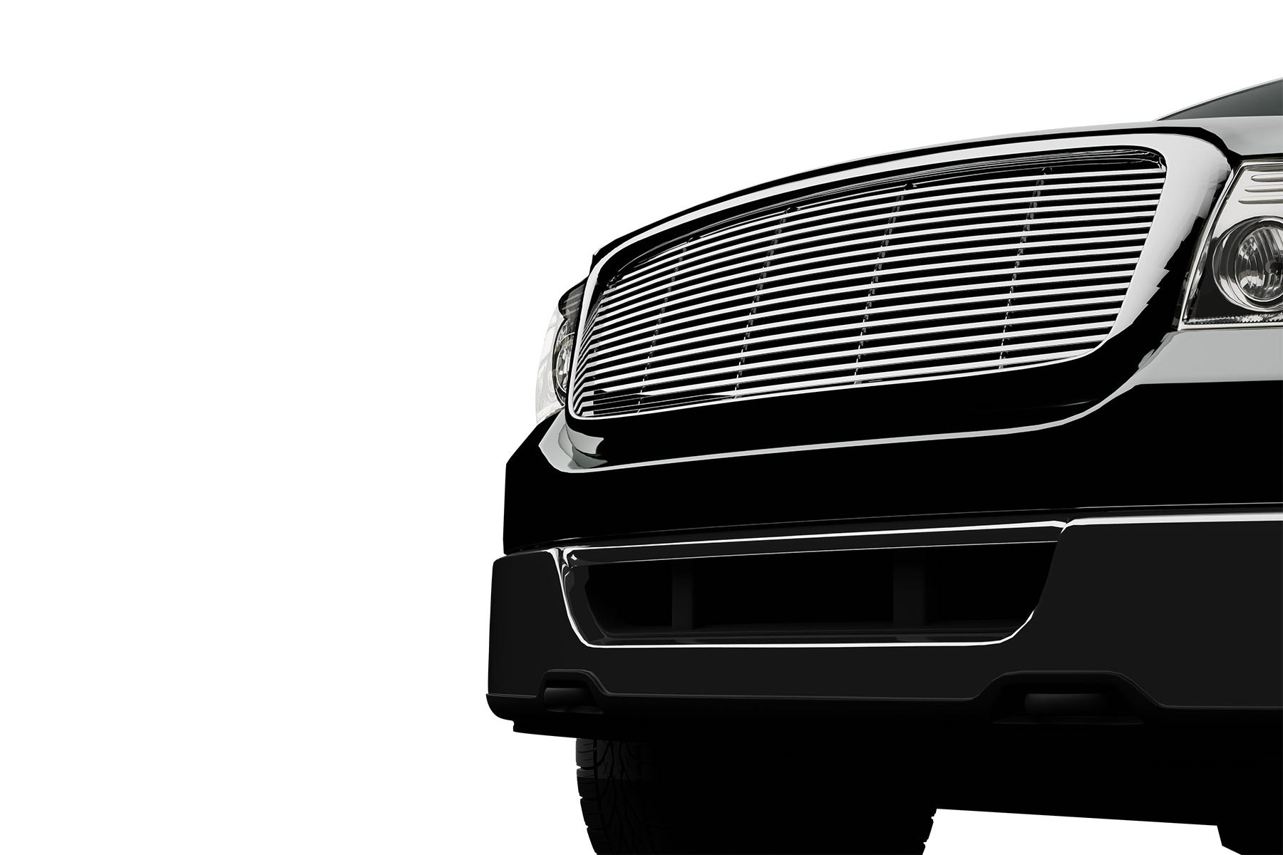 Premium ABS Chrome Horizontal Grille for Ford F-150 2004-2008 | Direct Fit & UV-Resistant
