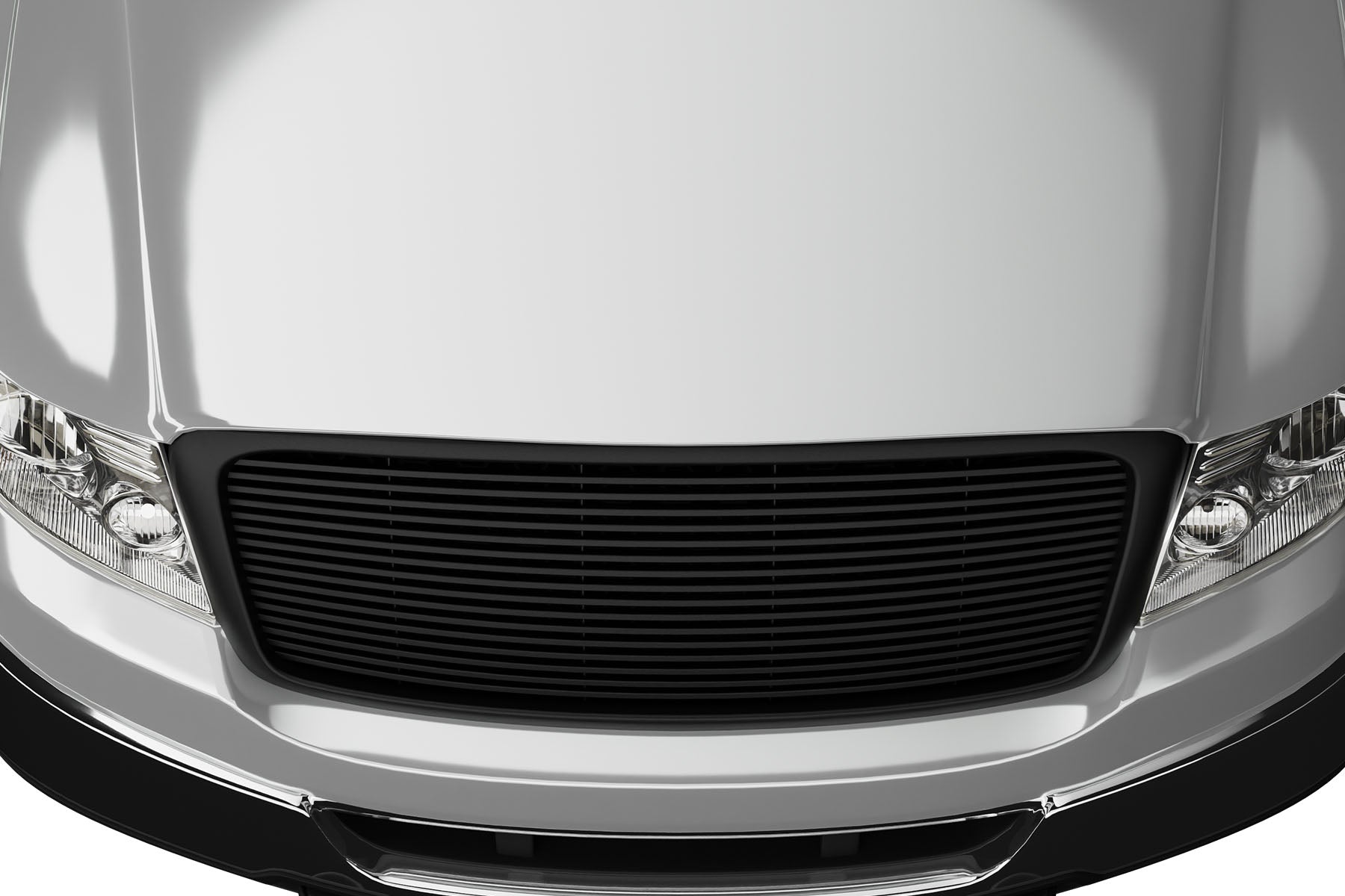 Premium ABS Matte Black Horizontal Grille for Ford F-150 2004-2008 | Direct Fit & UV-Resistant