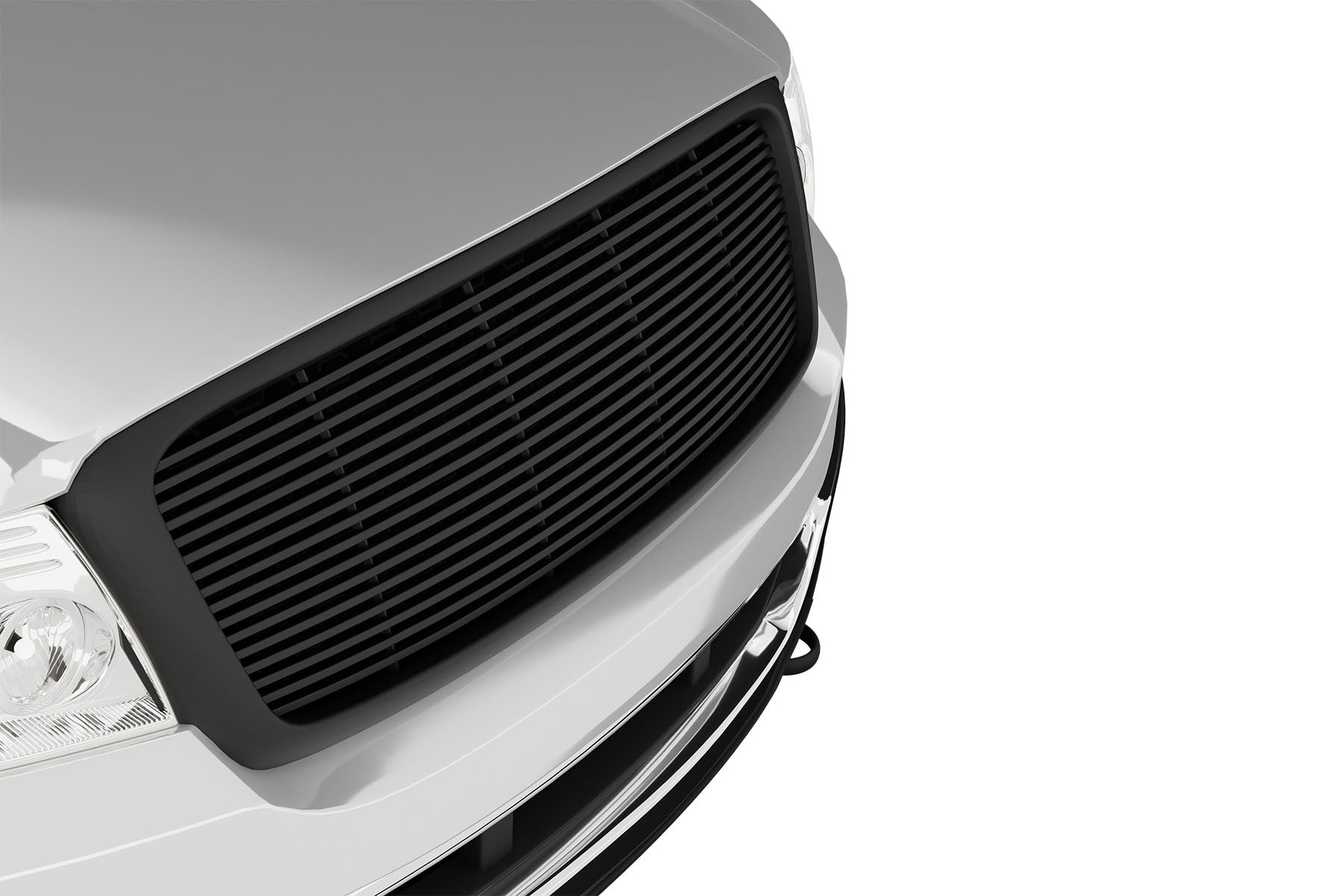 Premium ABS Matte Black Horizontal Grille for Ford F-150 2004-2008 | Direct Fit & UV-Resistant