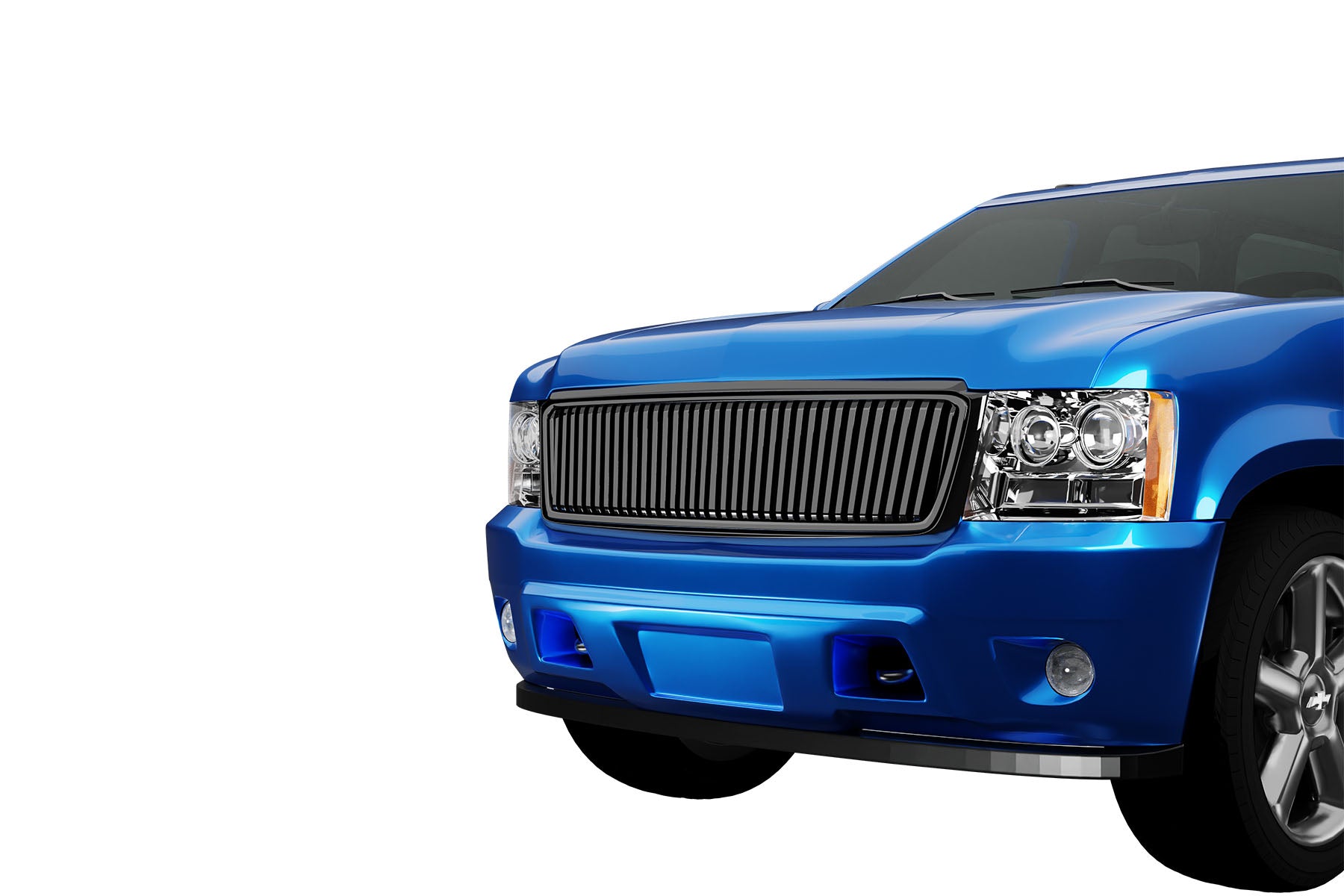 Premium ABS Gloss Black Vertical Grille for Ford F-150 2004-2008 | Direct Fit & UV-Resistant