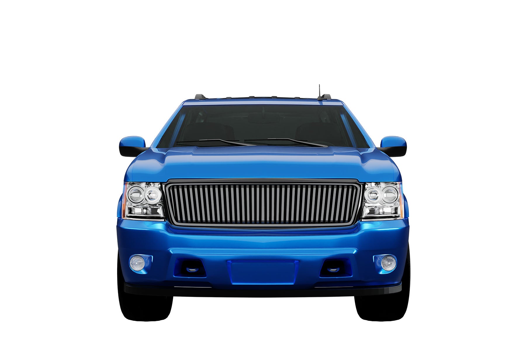 Premium ABS Gloss Black Vertical Grille for Ford F-150 2004-2008 | Direct Fit & UV-Resistant