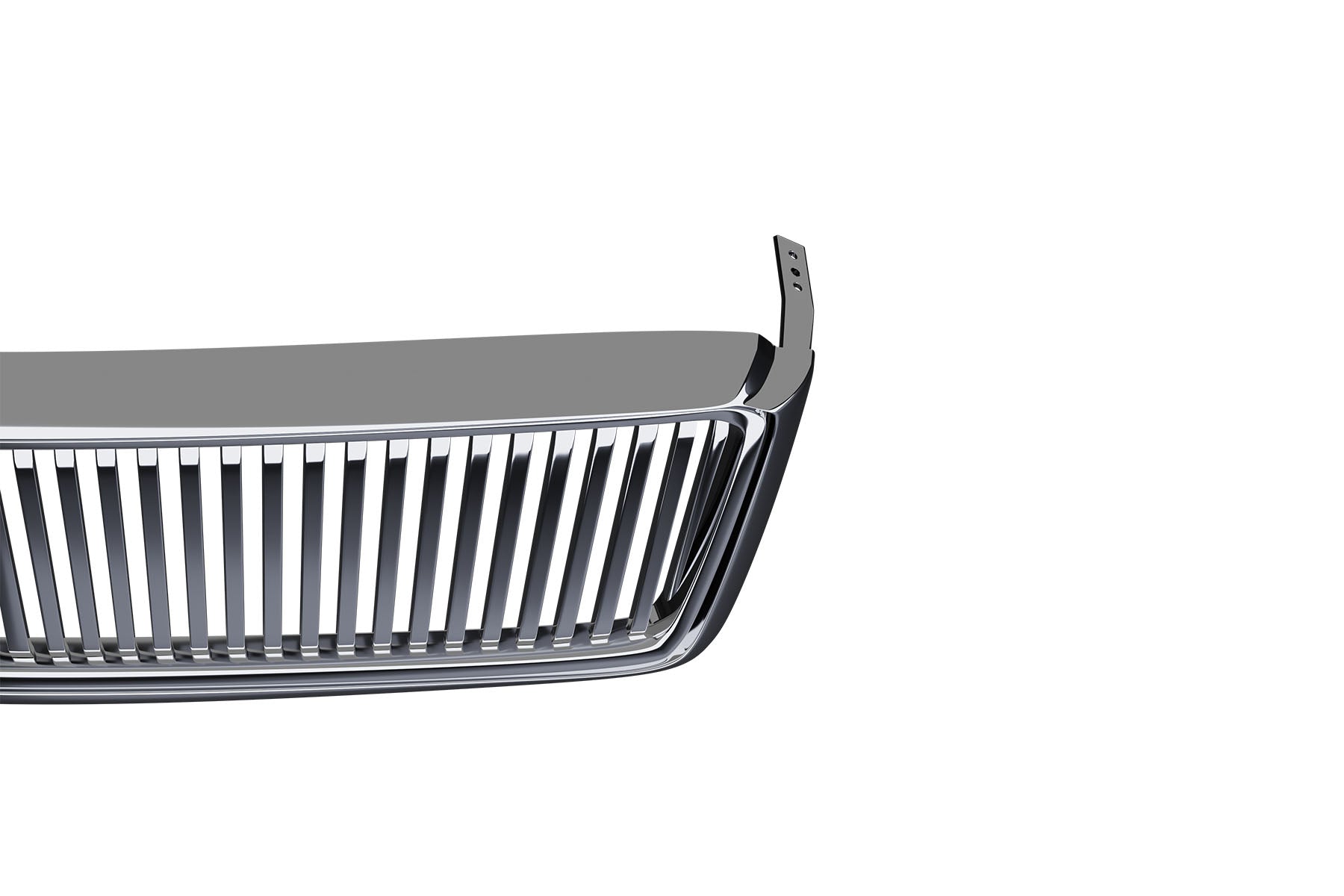 Premium ABS Chrome Vertical Front Grille for Ford F-150 2004-2008 | Direct Fit & UV-Resistant