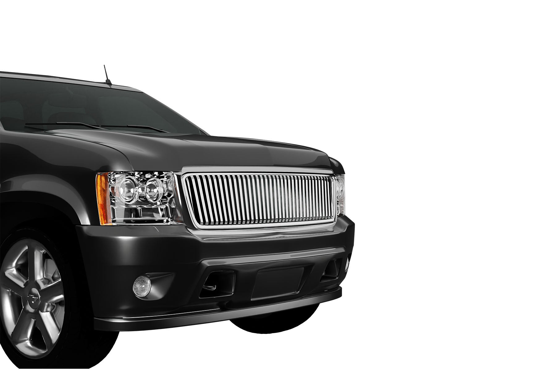 Premium ABS Chrome Vertical Front Grille for Ford F-150 2004-2008 | Direct Fit & UV-Resistant