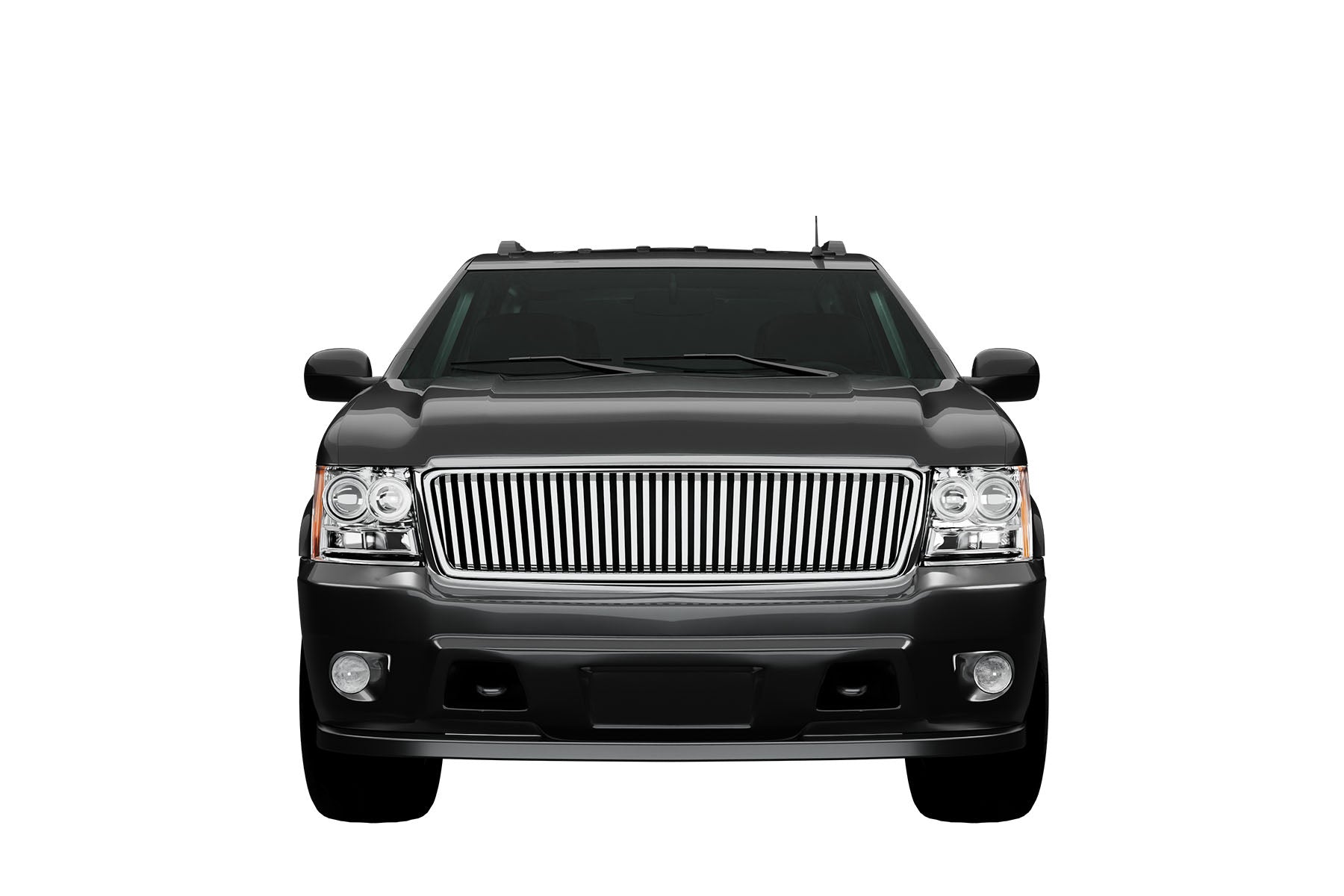 Premium ABS Chrome Vertical Front Grille for Ford F-150 2004-2008 | Direct Fit & UV-Resistant