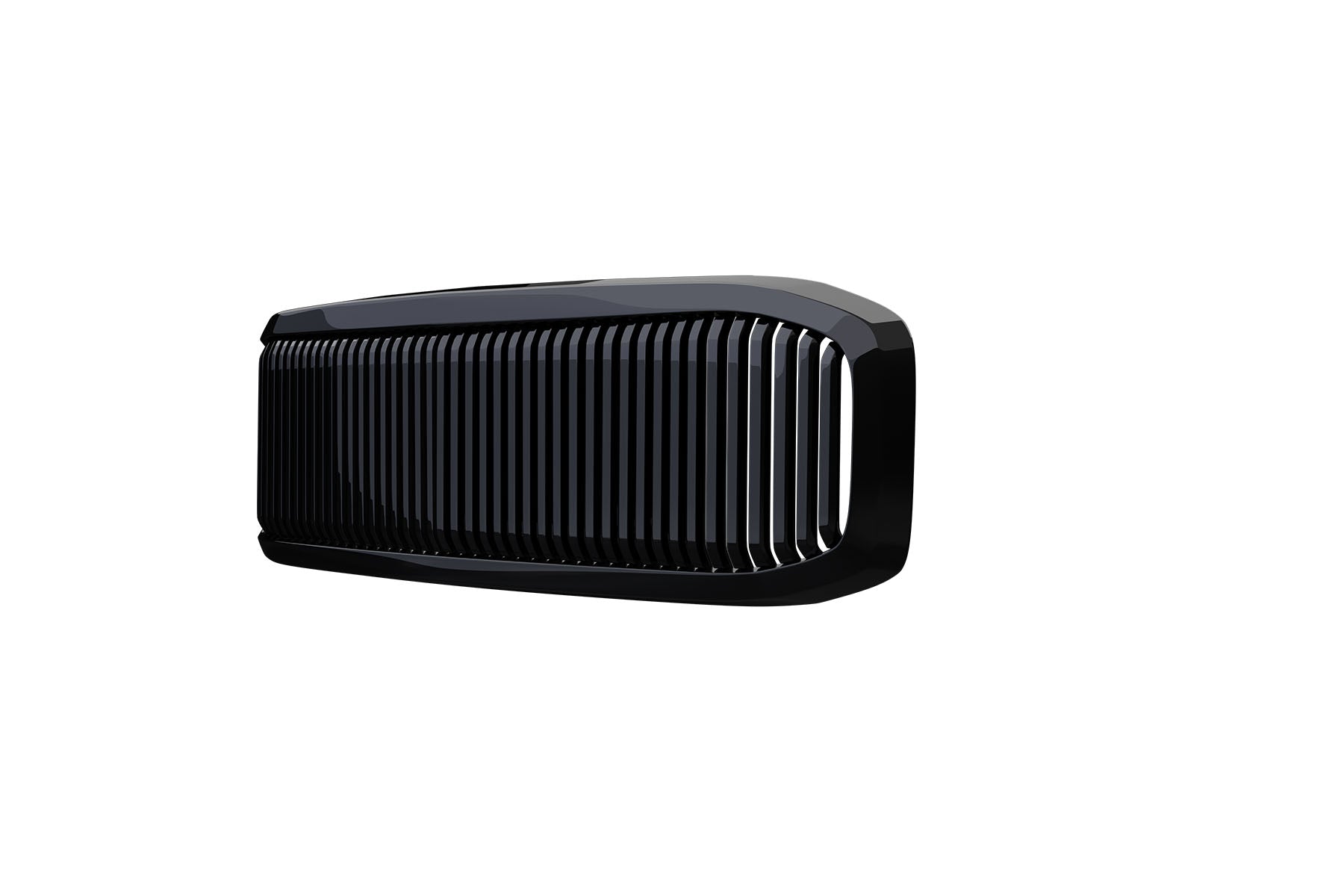 Premium ABS Gloss Black Vertical Front Hood Bumper Grille for 2005-2007 Ford F250/F350 Super Duty | Direct Fit & UV-Resistant