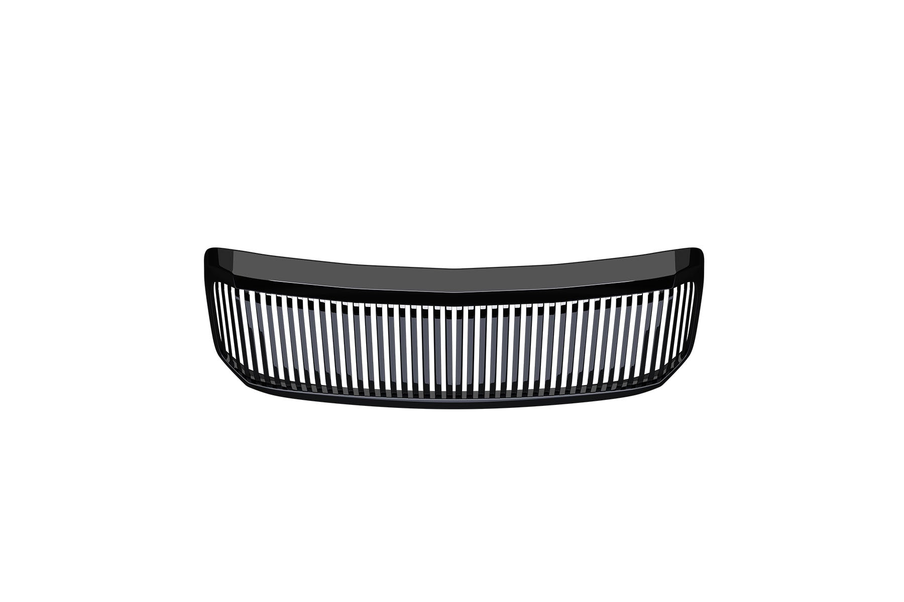 Premium ABS Gloss Black Vertical Front Hood Bumper Grille for 2005-2007 Ford F250/F350 Super Duty | Direct Fit & UV-Resistant