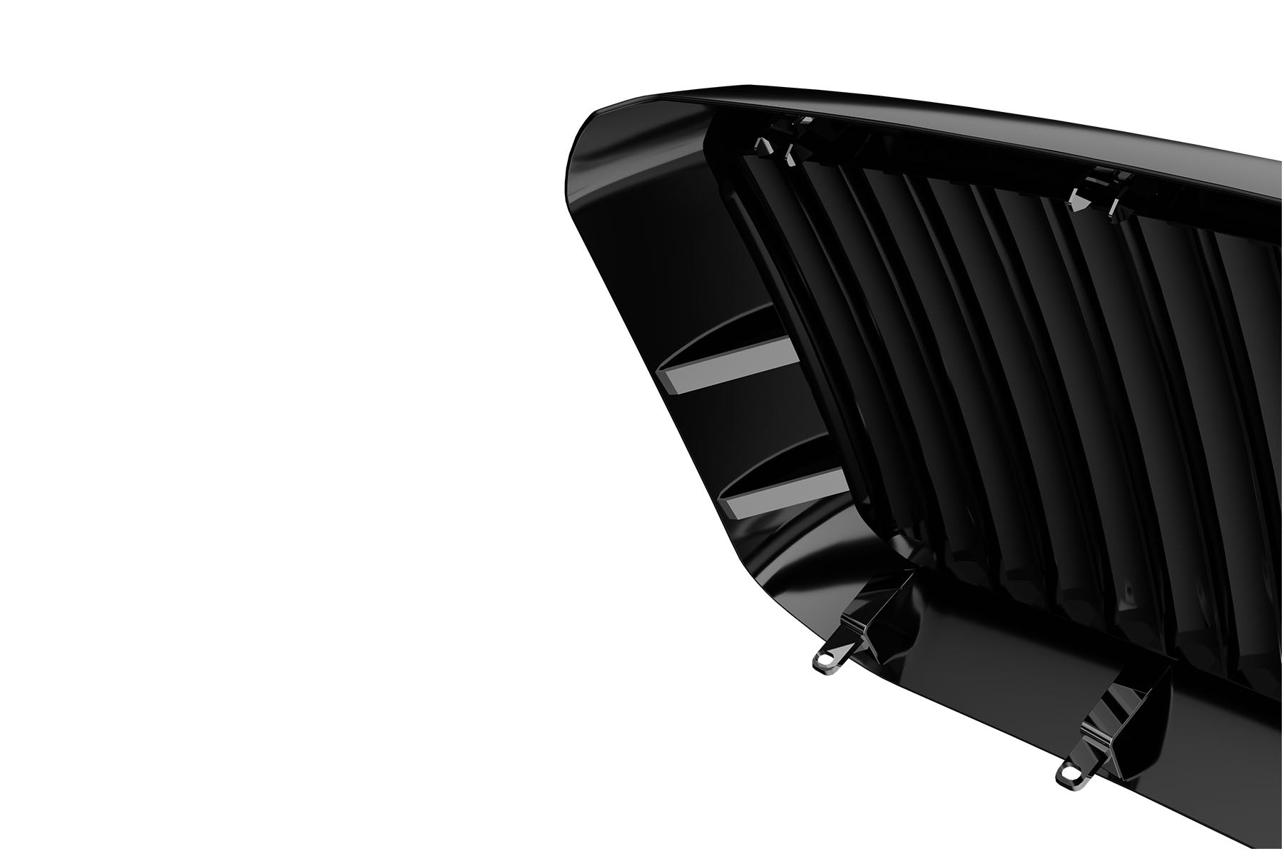 Premium ABS Gloss Black Vertical Grille for Ford F250/F350 Super Duty 2011-2016 | Direct Fit & UV-Resistant