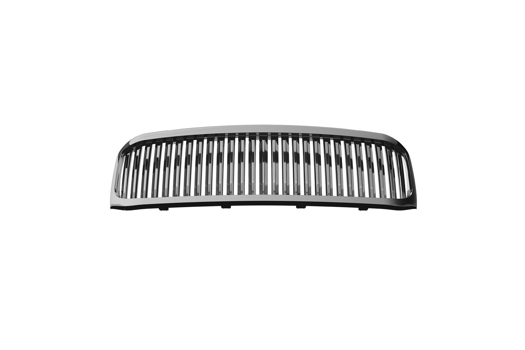 Premium ABS Chrome Vertical Front Hood Bumper Grille for Ford F-250 Super Duty / Excursion 1999-2004 | Direct Fit & UV-Resistant