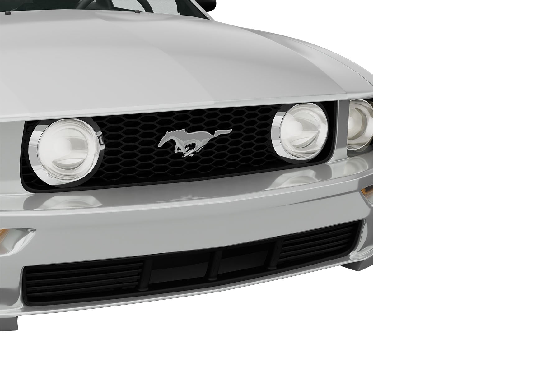 Premium ABS Matte Black Sport Mesh Grille for Ford Mustang 2005-2009 | Direct Fit & UV-Resistant