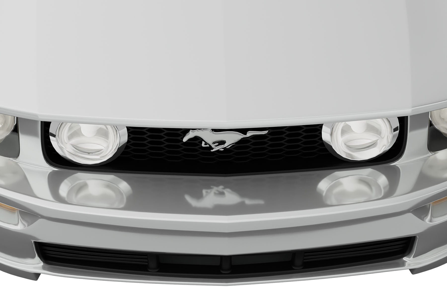 Premium ABS Matte Black Sport Mesh Grille for Ford Mustang 2005-2009 | Direct Fit & UV-Resistant