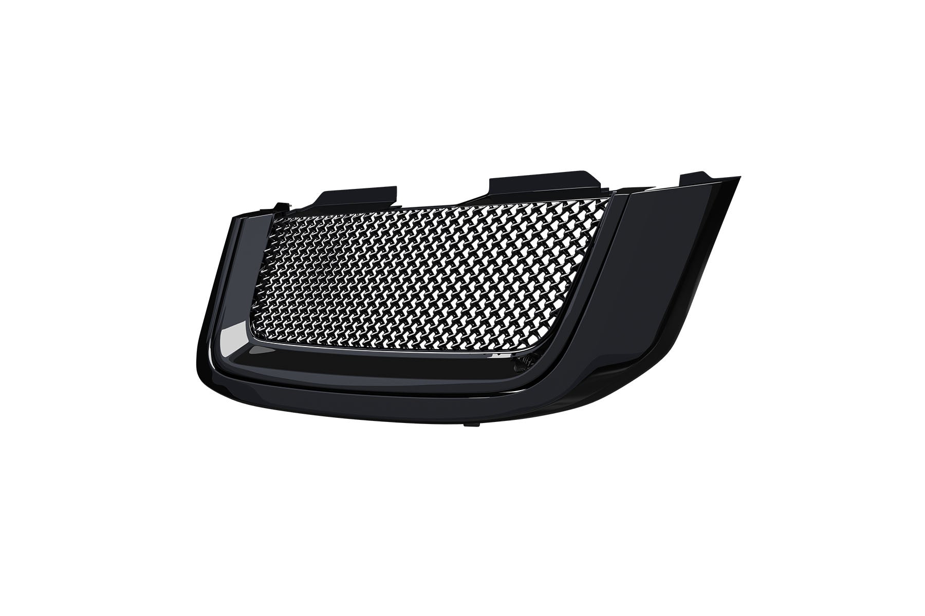 Premium ABS Gloss Black Sport Mesh Grille for GMC Envoy 2002-2008 | Direct Fit & UV-Resistant