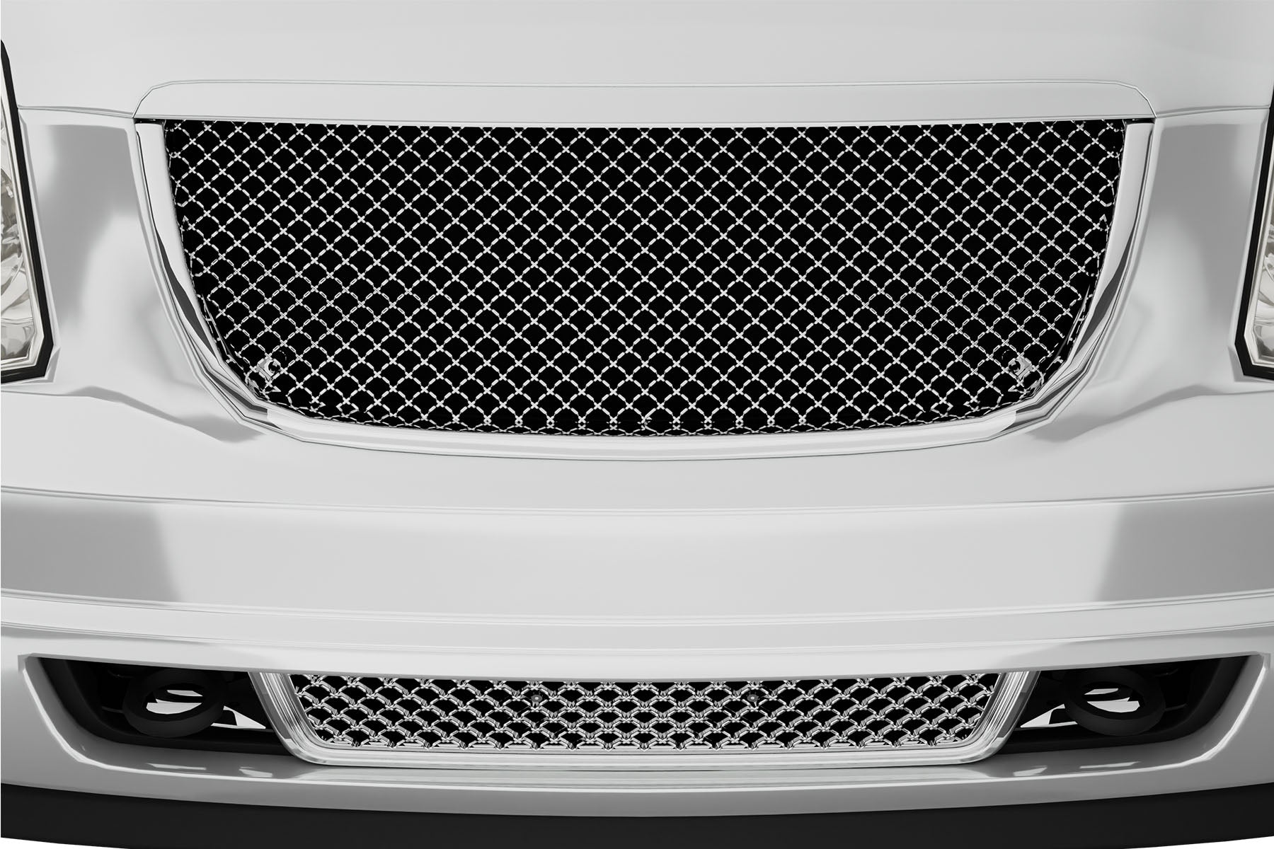 Premium ABS Chrome Luxury Mesh Grille for GMC Yukon/XL/Denali 2007-2014 | Direct Fit & UV-Resistant