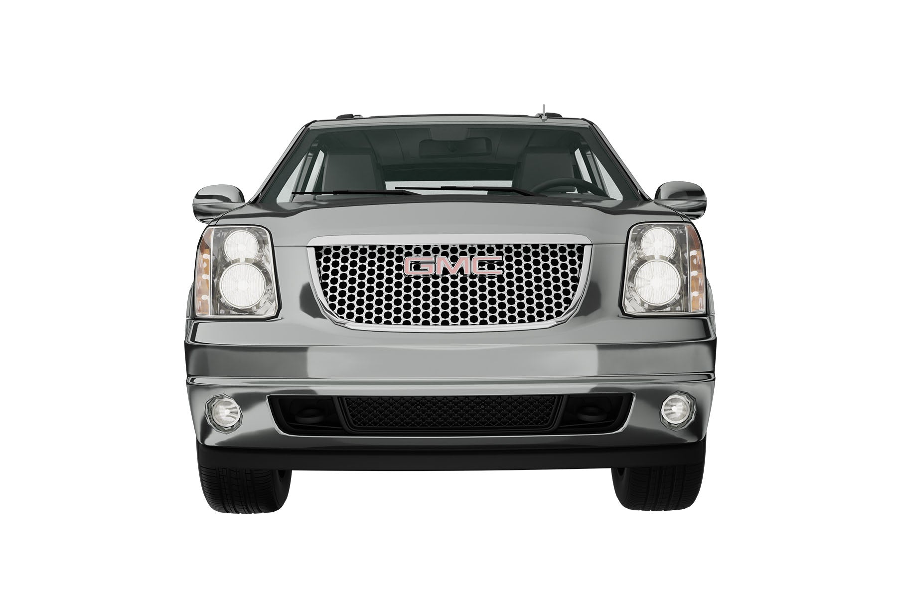 Premium ABS Matte Black Sport Mesh Grille for GMC Yukon/XL/Denali 2007-2014 | Direct Fit & UV-Resistant