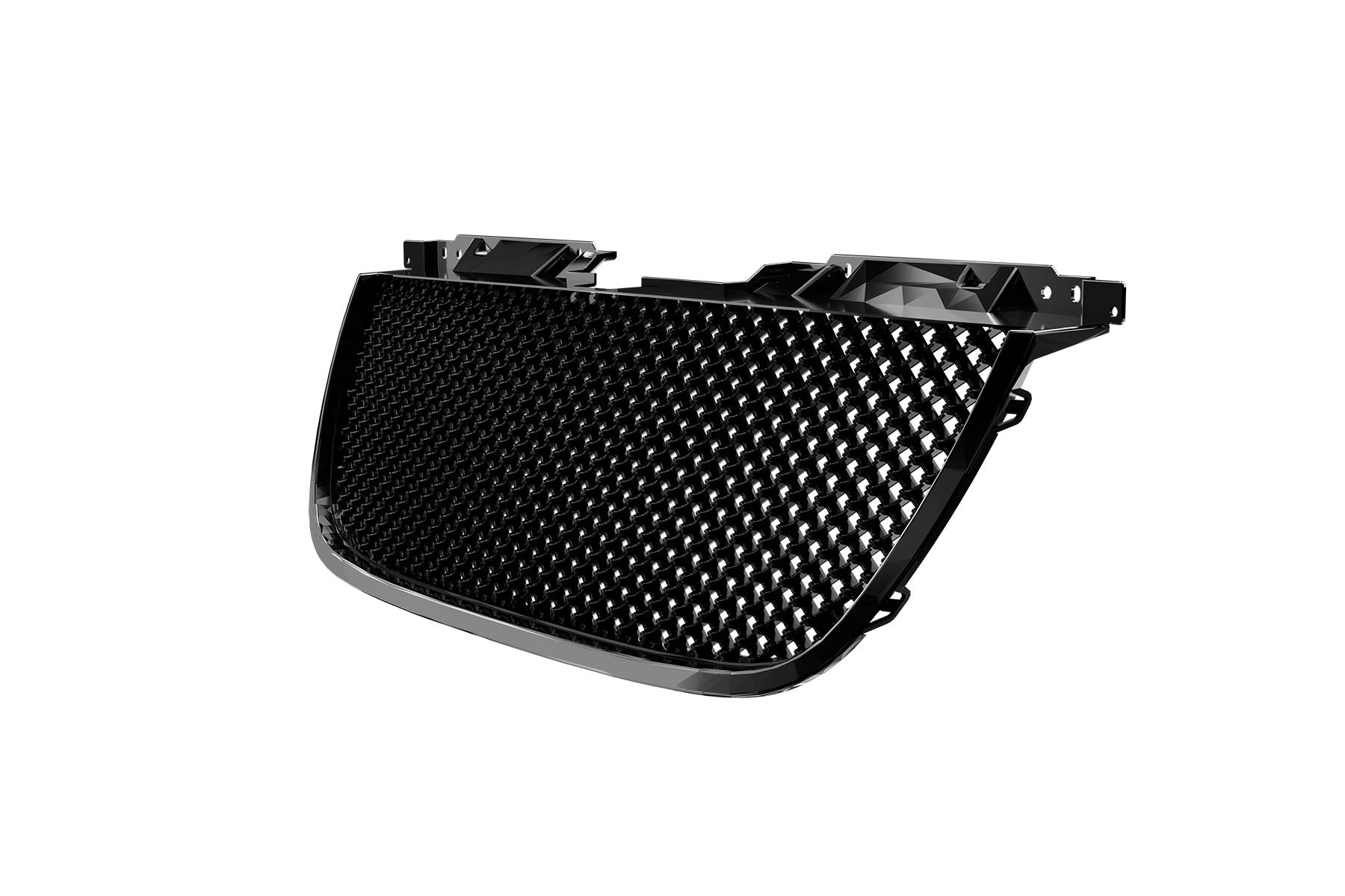 Premium ABS Gloss Black Sport Mesh Grille for GMC Yukon/Denali 2007-2014 | Direct Fit & UV-Resistant