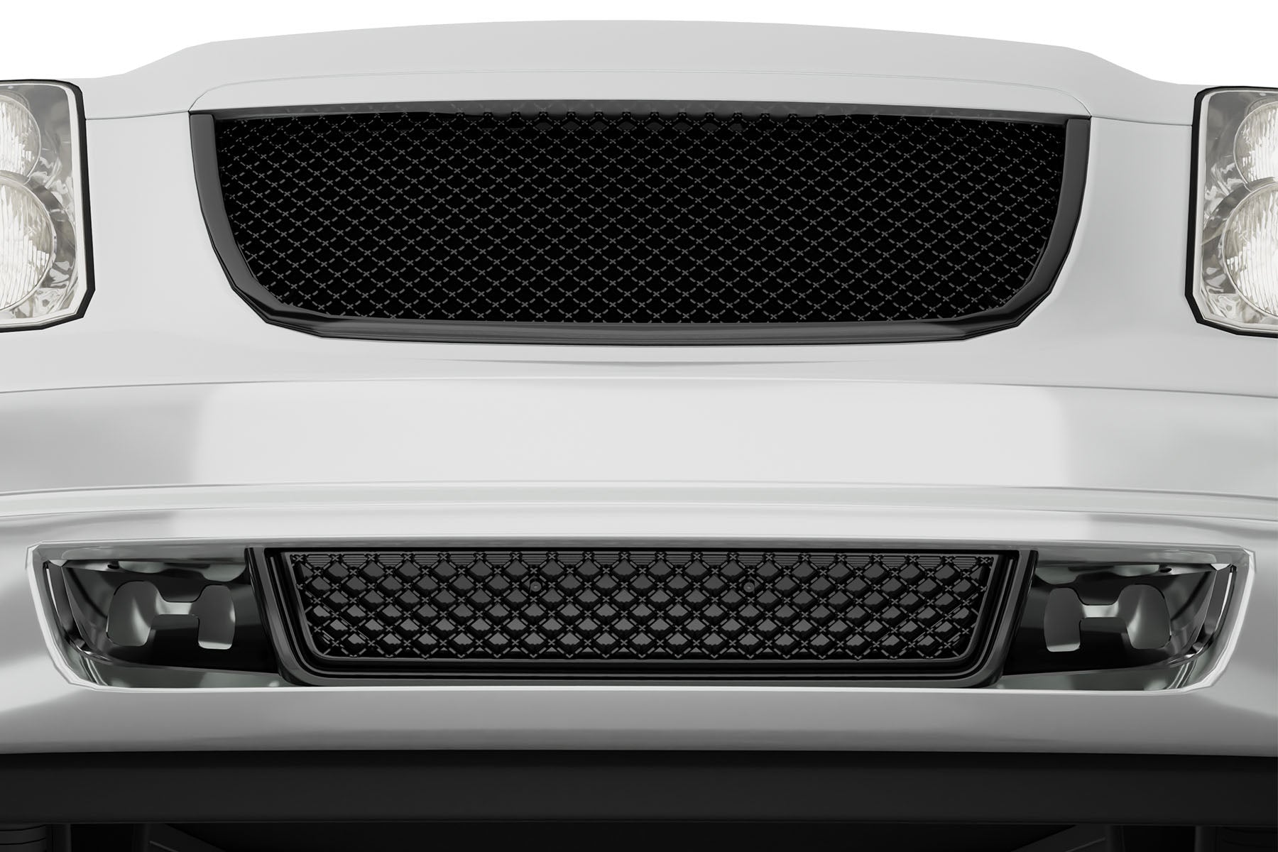 Premium ABS Gloss Black Sport Mesh Grille for GMC Yukon/XL/Denali 2007-2014 | Direct Fit & UV-Resistant