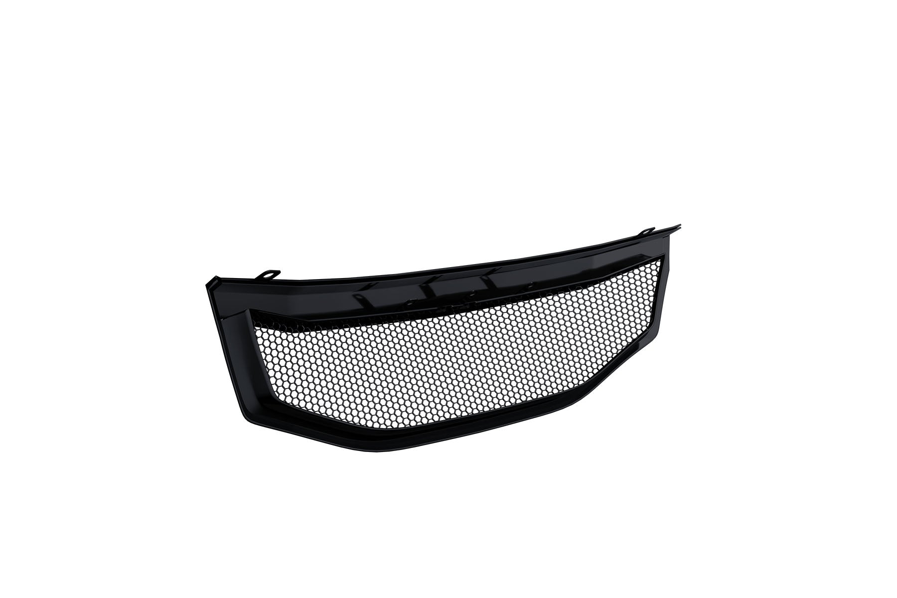 Premium Aluminum Glossy Black Sport Mesh Grille for Honda Accord 2011-2012 | Direct Fit & UV-Resistant