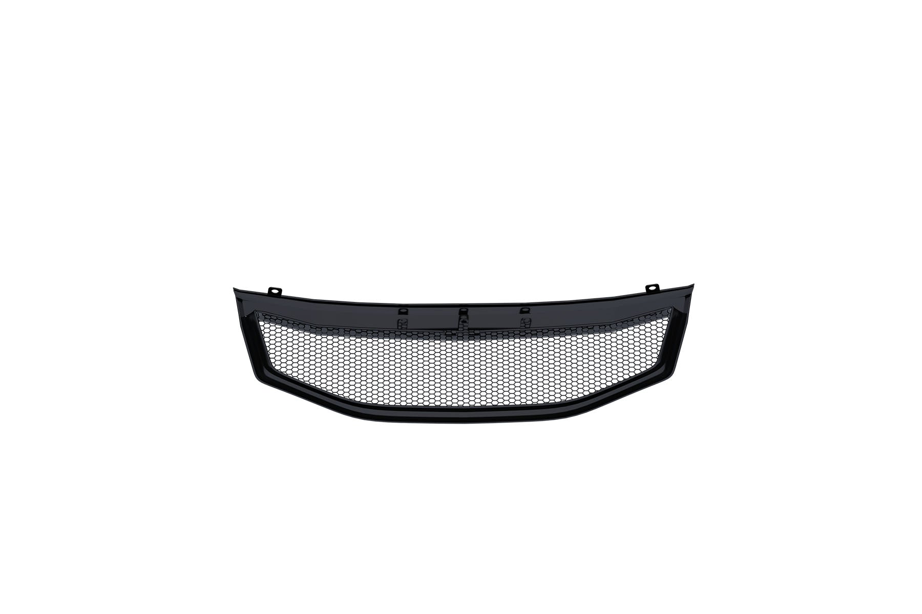 Premium Aluminum Glossy Black Sport Mesh Grille for Honda Accord 2011-2012 | Direct Fit & UV-Resistant