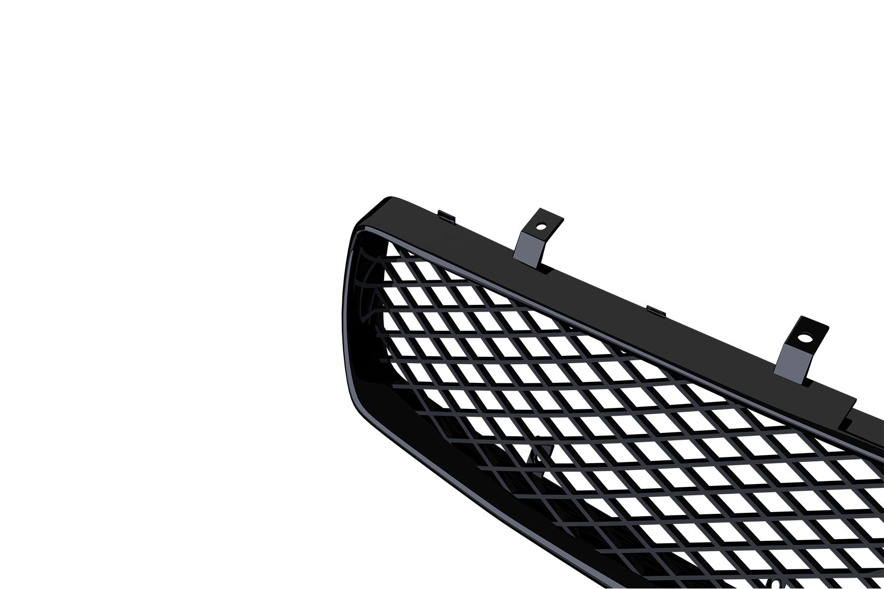 Premium ABS Gloss Black T-R Mesh Grille for Honda Civic Si 2002-2005 | Direct Fit & UV-Resistant